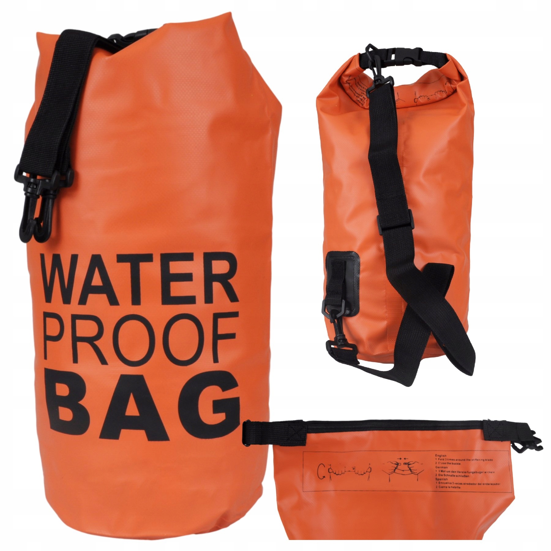 WOREK WODOSZCZELNY KAJAK WODOODPORNY 10L TORBA BAG Marka inna marka