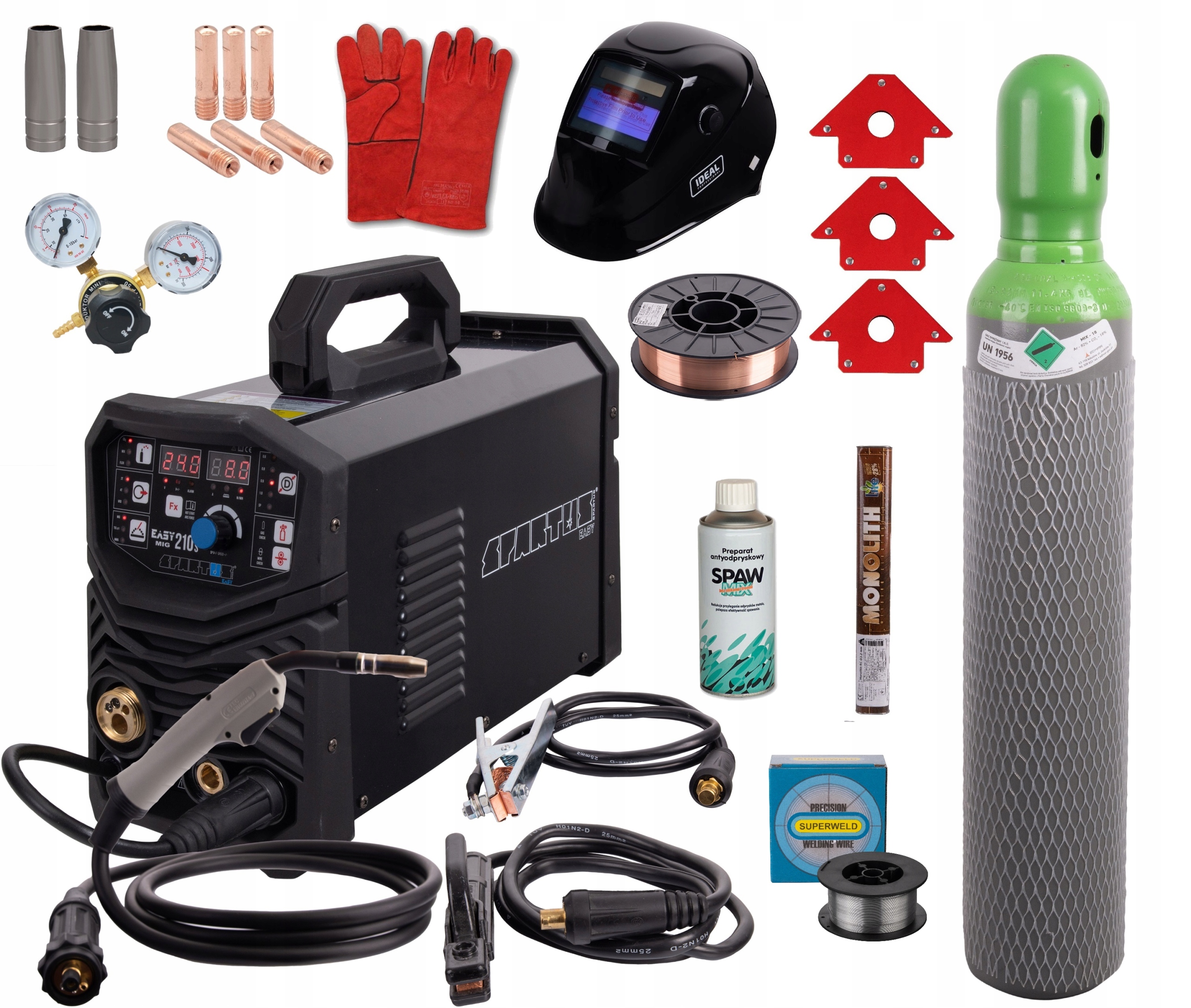 СВАРОЧНЫЙ АППАРАТ MIGOMAT SPARTUS SYNERGIA MIG MAG MMA TIG