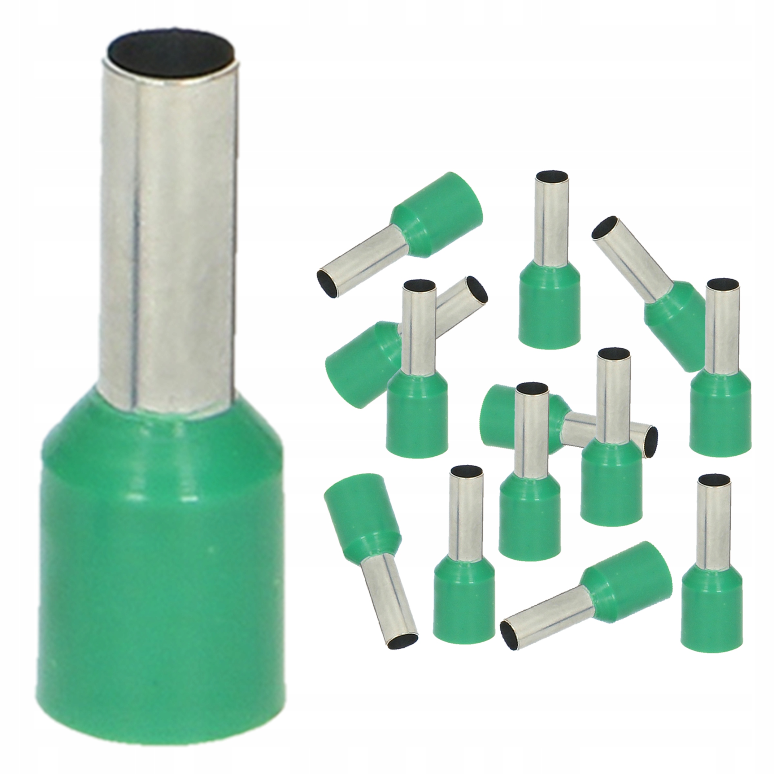 

Tulejki Izolowane Kablowe 6mm² x 12mm 25 Sztuk