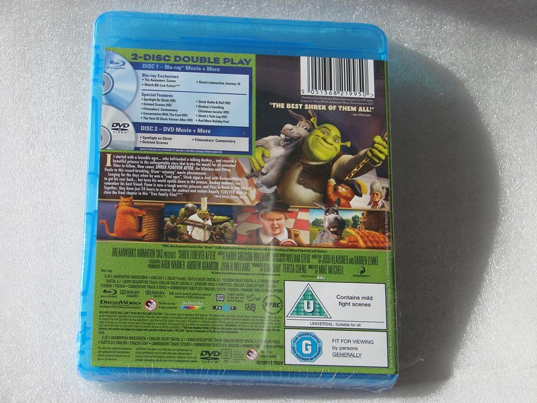 Shrek Forever After Final Chapter Blu-Ray+DVD NOWA Gatunek dla dzieci