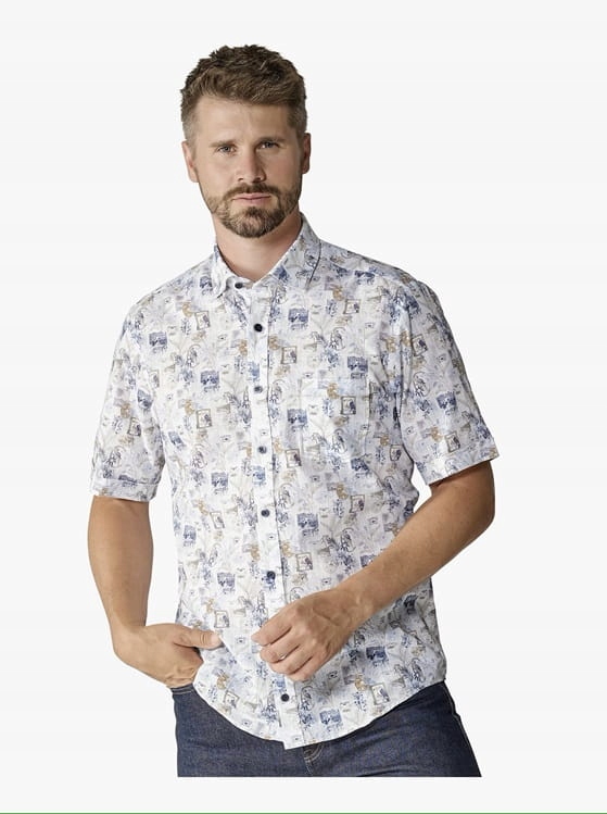 Velká pánská havajská košile 2200 Casamoda