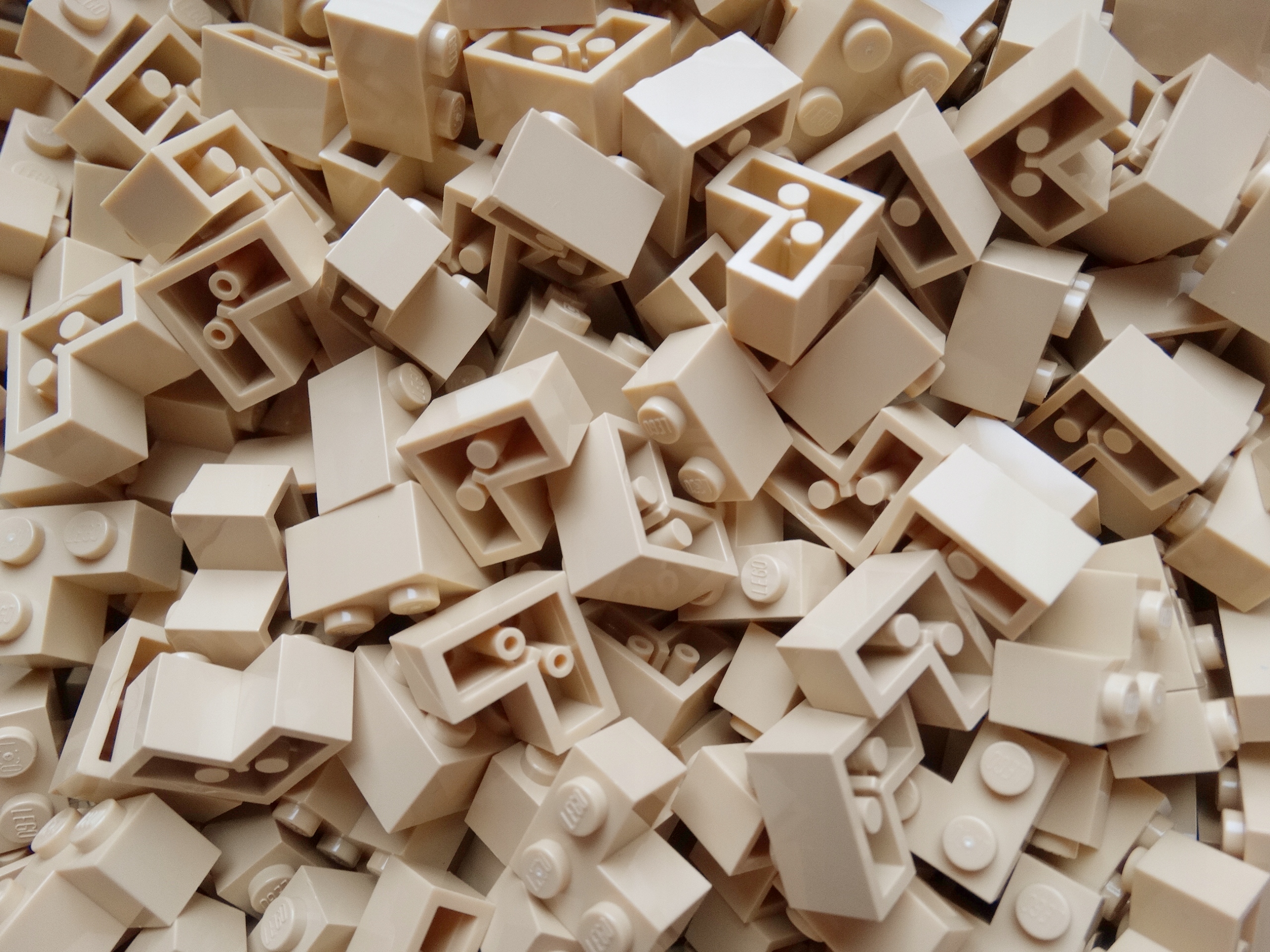 

Lego 2357 brick corner narożny 2x2 Tan 12 szt Nowe