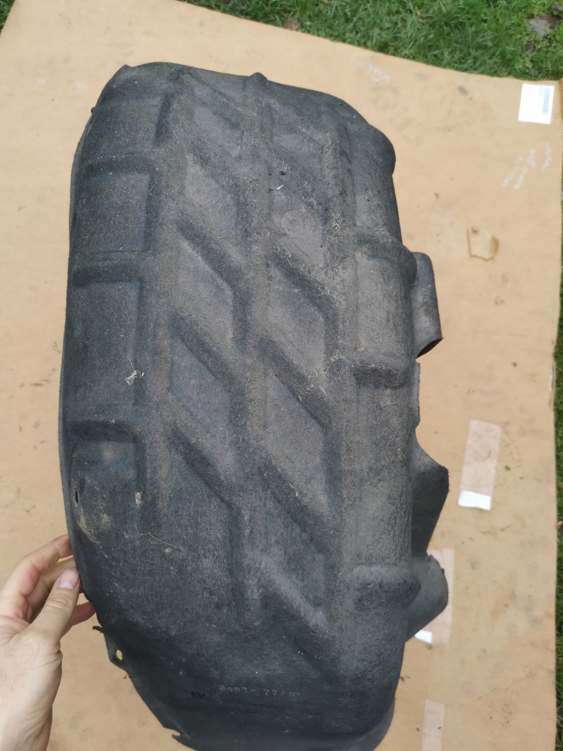mudguard rear. left VW PASSAT B8 LIFT 3G0810971