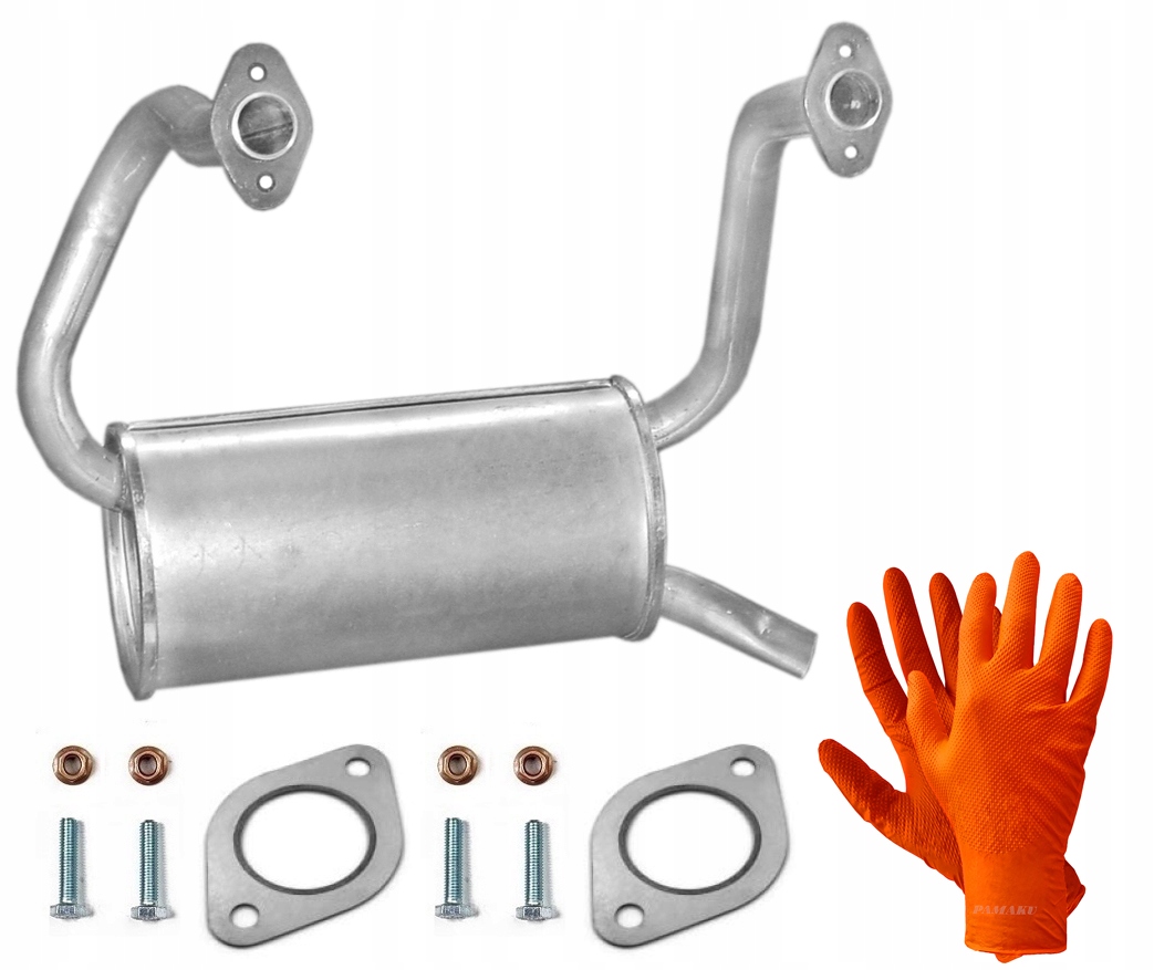 Fiat 126P 650 Benzín 18KW (1987-1996) Tlumič polský Fiat 126p