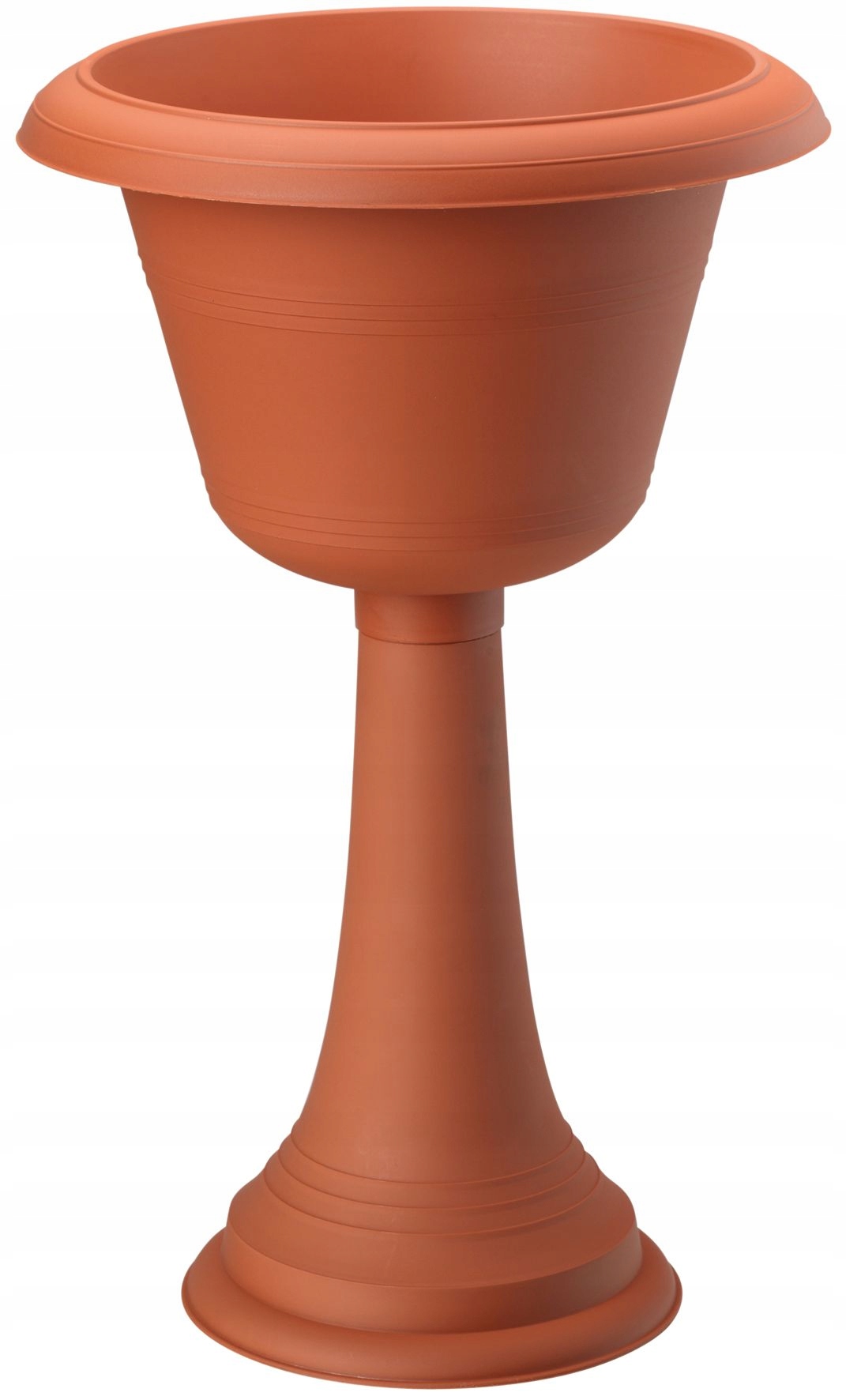 Doniczka Gazon Simple III gładki 37 h58 - Terakota