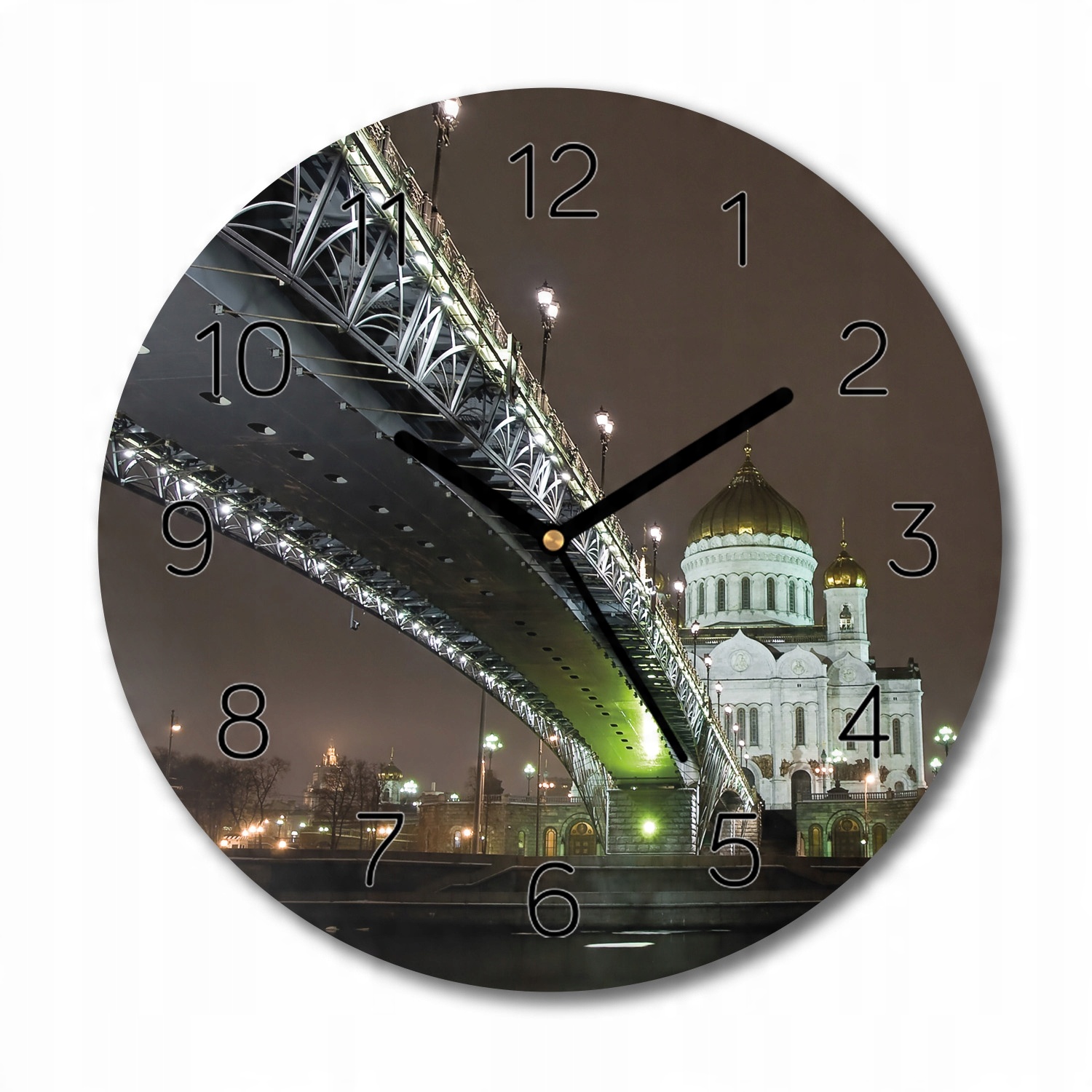

foto-zegar Katedra Moskwa most okrąg fi 30 z foto