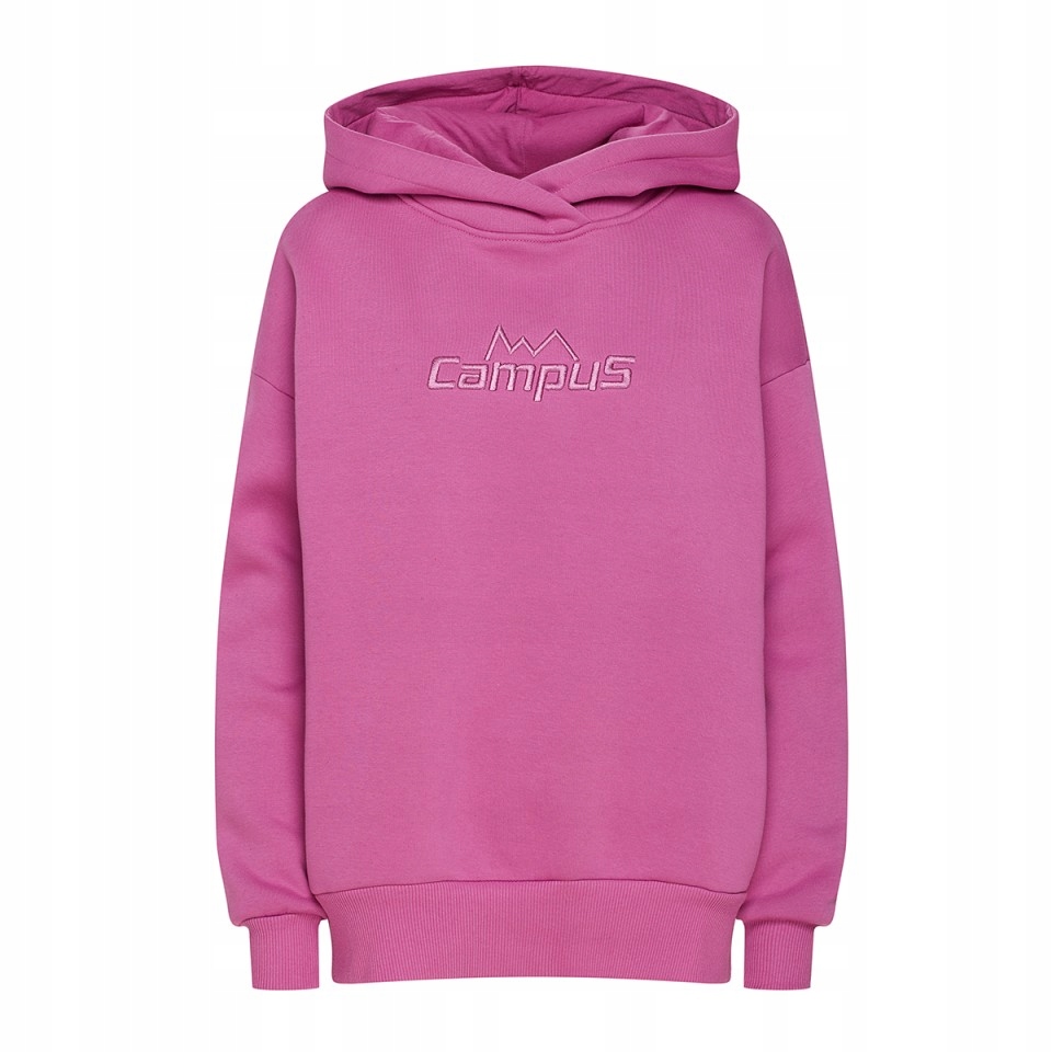 Mikina S Kapucí Oversize Teplá-aldera Campus vel. L/XL Fialová