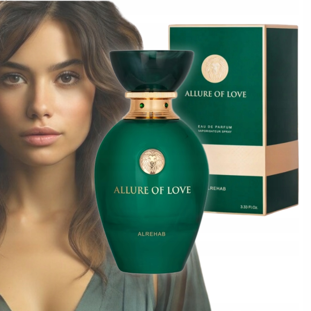 Allure Of Love Arabské Parfémy Ovocné Pudrové Citrusy 100 ml Al Rehab Edp