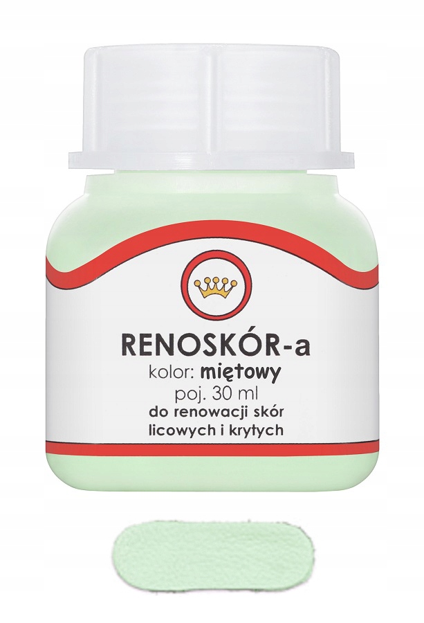 

Renoskór Farba Lakier Do Skóry Miętowy 30ml