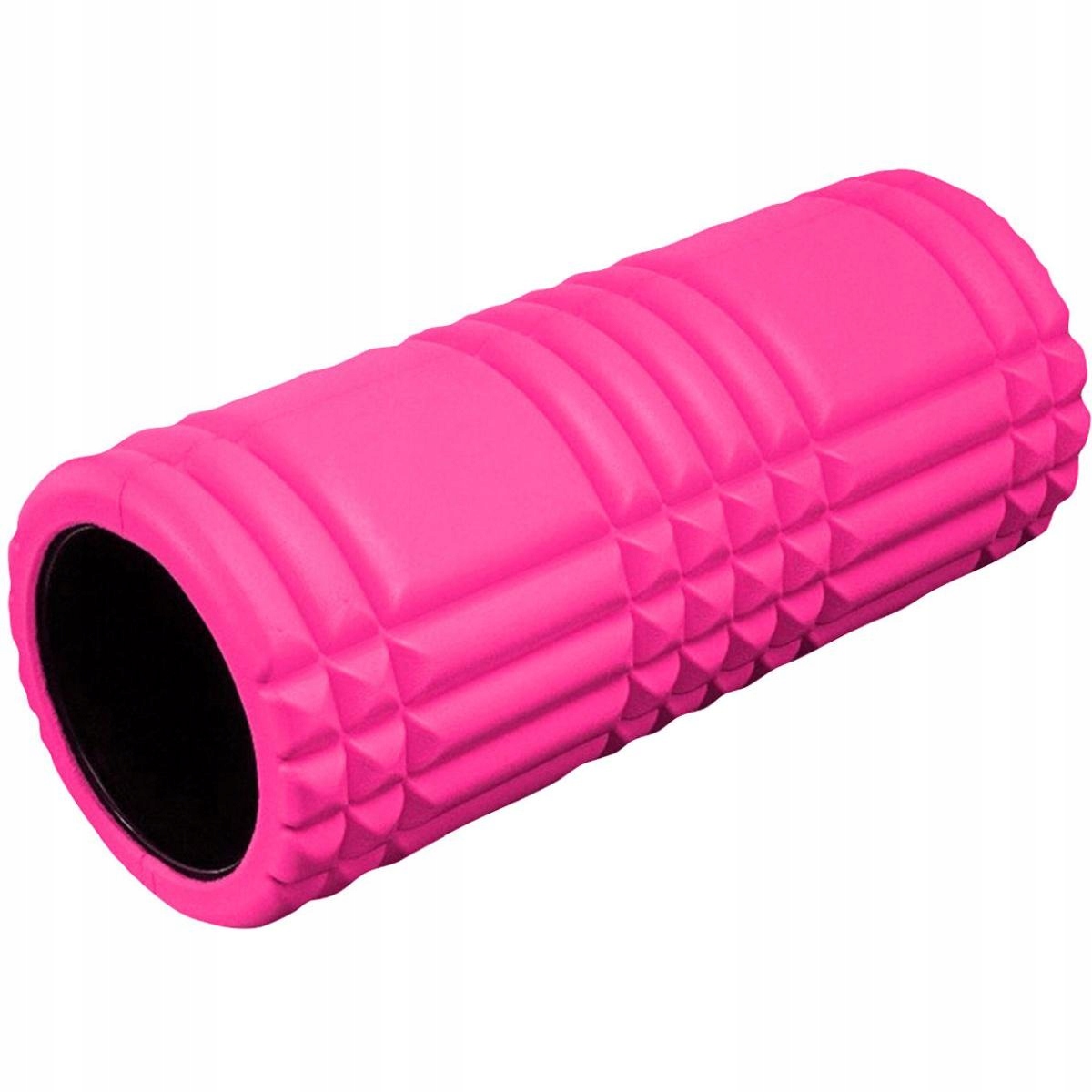 Wałek Roller do Ćwiczeń Różowy 33x14,5CM 800G XQMax