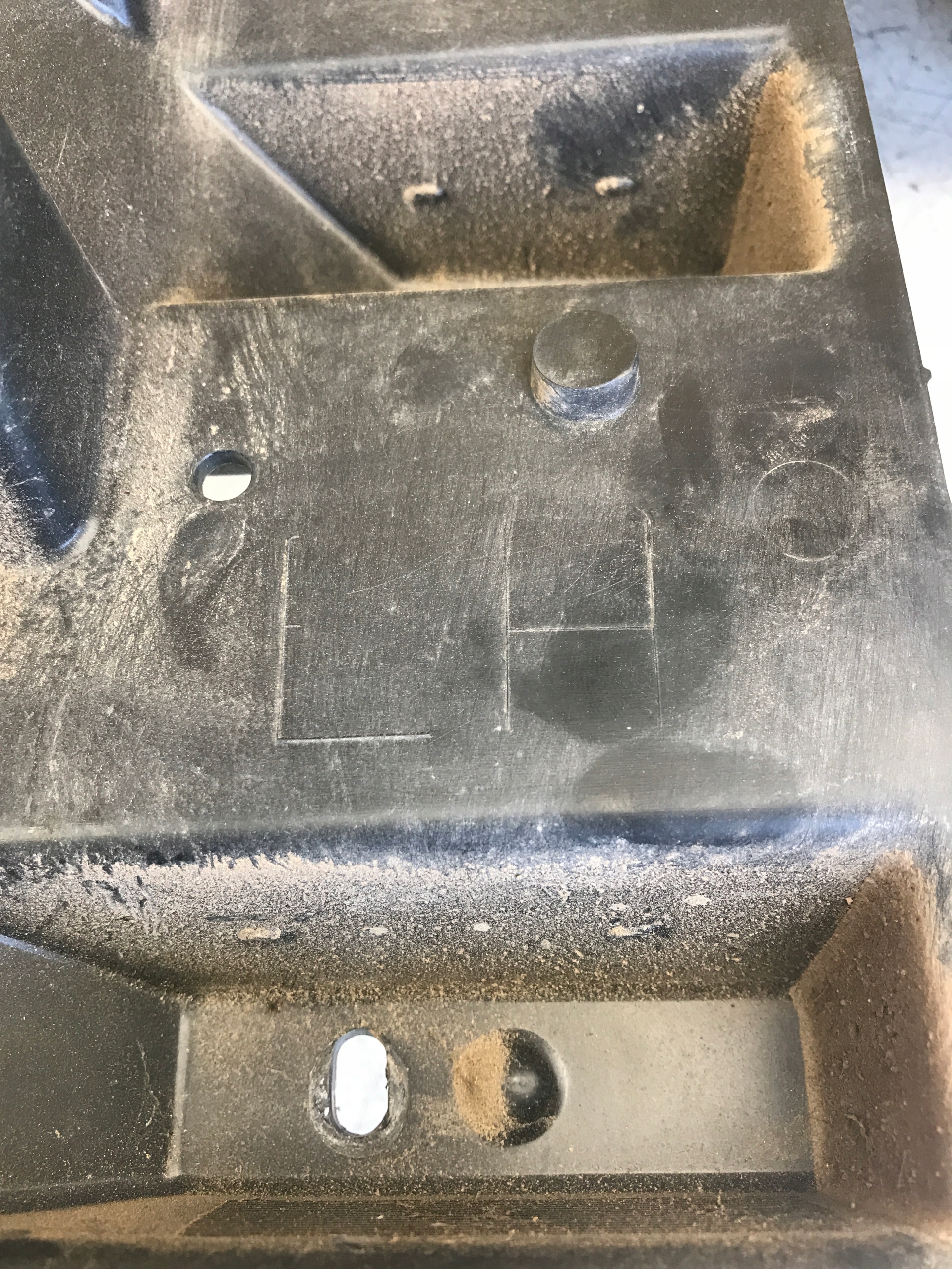 bumper bracket left rear part JEEP KJ 55360679AA
