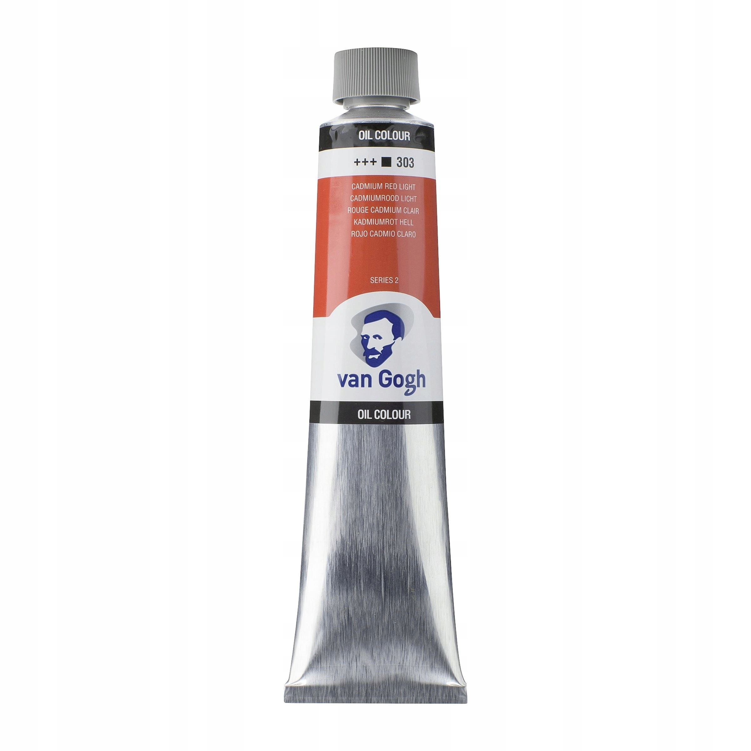 Barva olejová Talens Van Gogh 303 Cadmium Red Light 200 ml