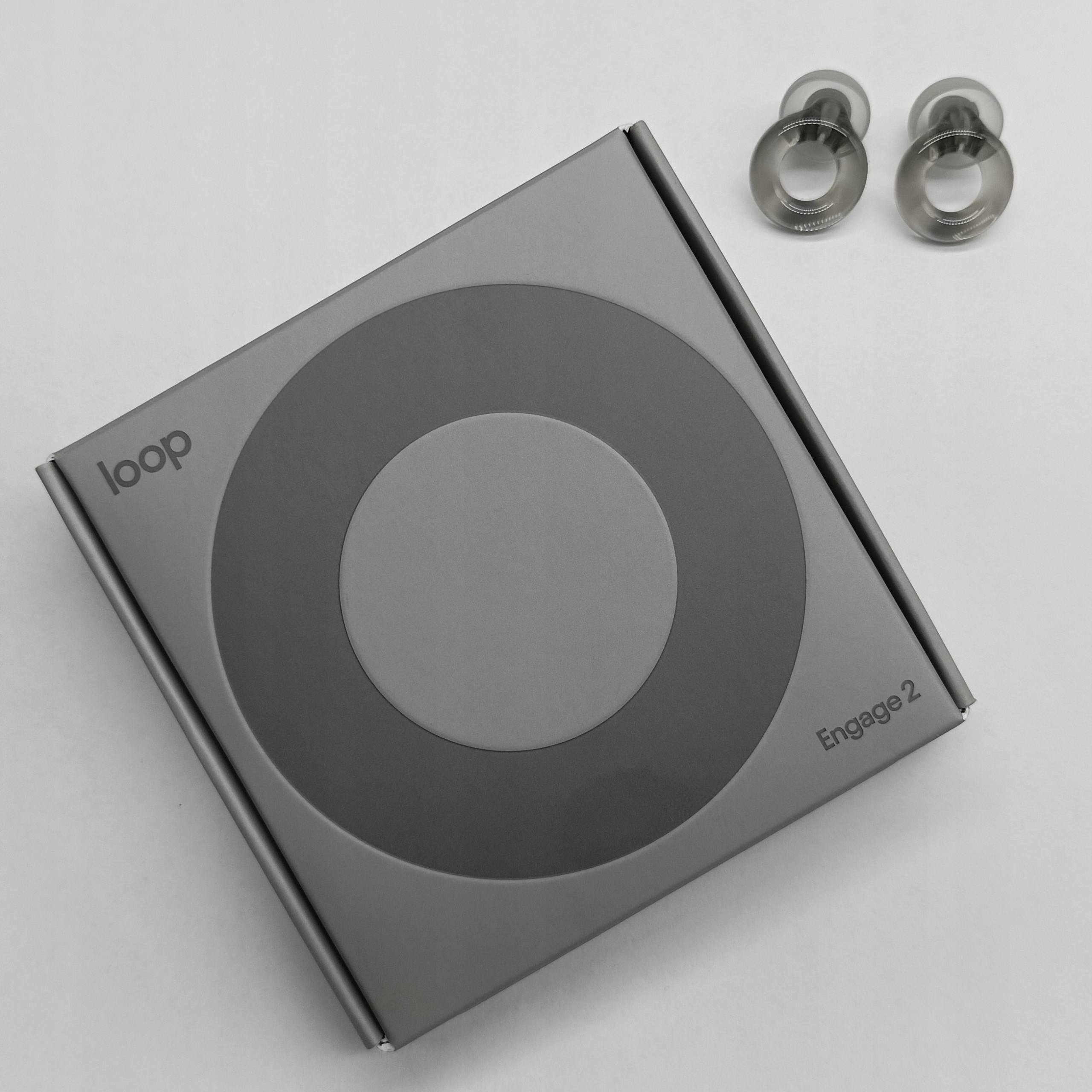 Zátky Stopky pro ztlumení uší Loop Engage 2 Dusk Šedé