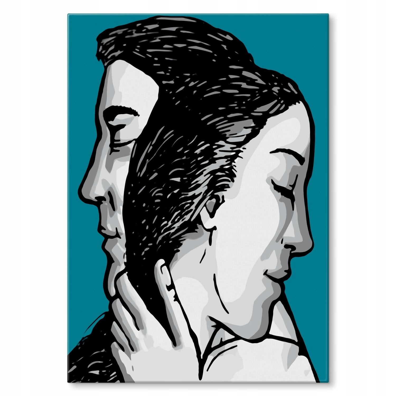 Kovový plakát Zachumlaní do sebe Dárek 42 x 59 cm