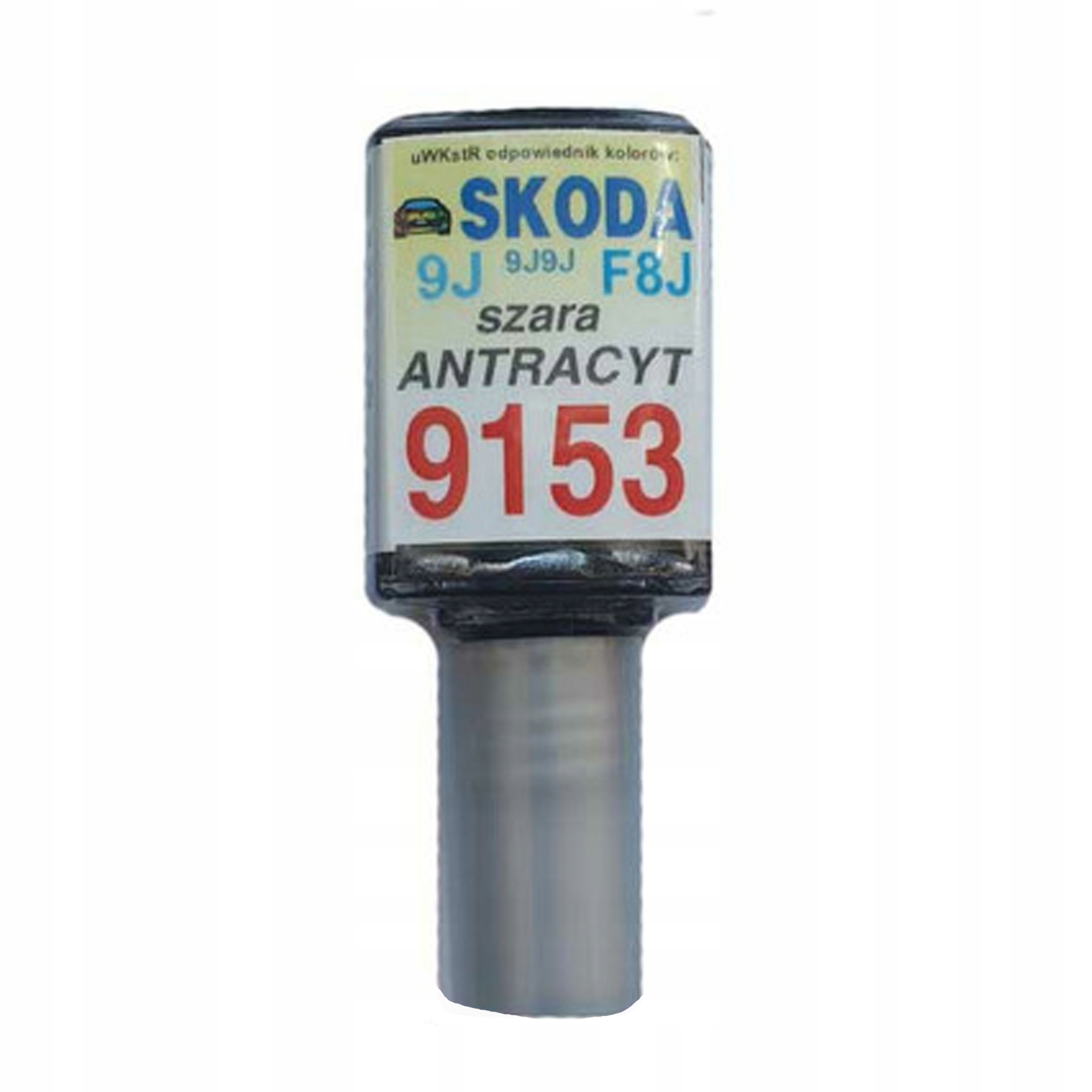 Zaprawka do rys 10ml Skoda 9153 9J LF8J Szary Antracyt