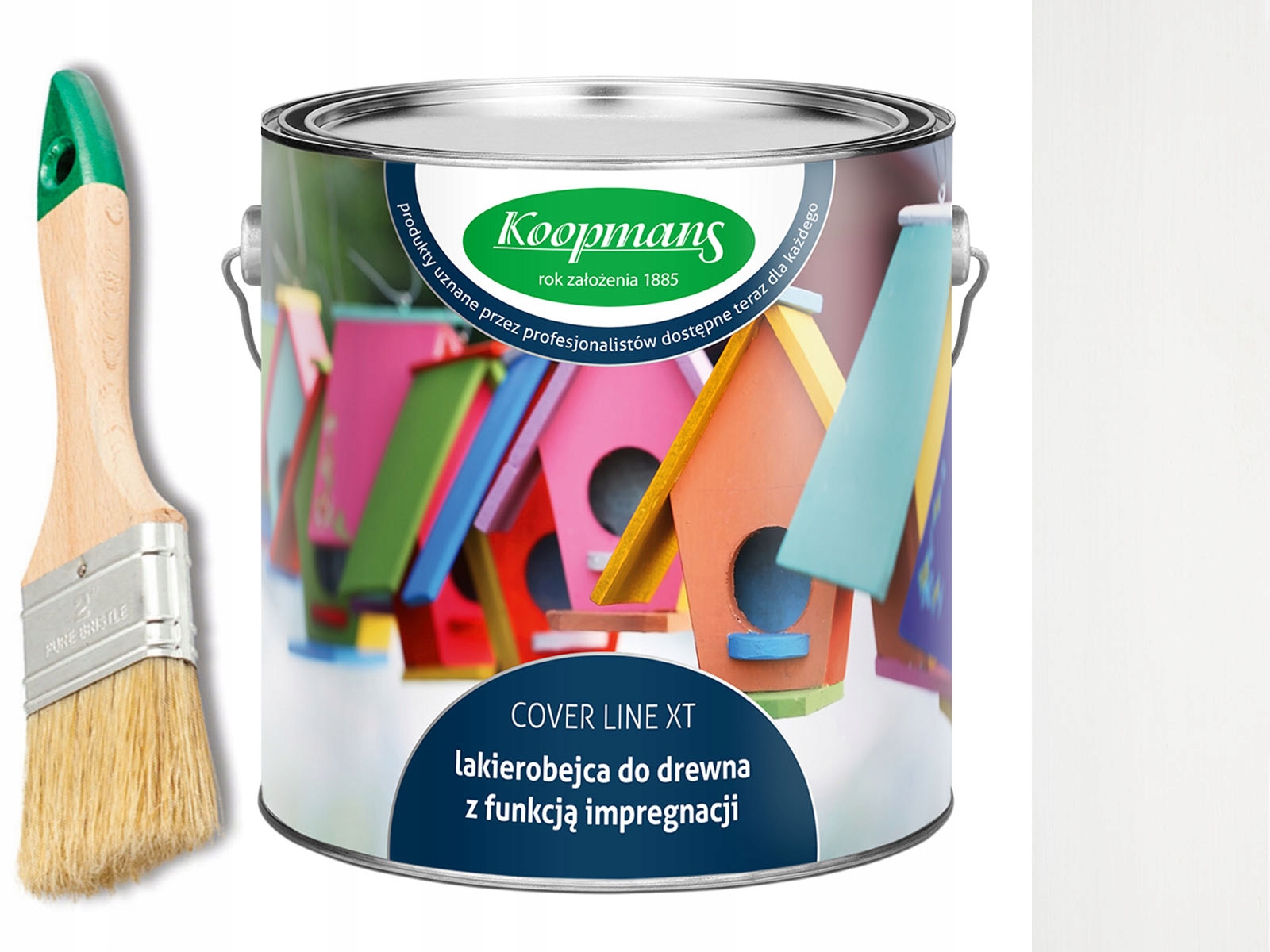 

Koopmans Cover Line Xt 1L Lakierobejca Biel Mleko
