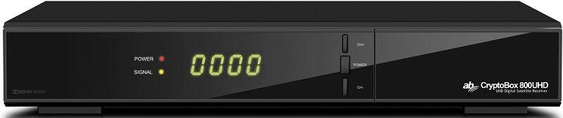 Uhd sat. prijímač Ab Cryptobox 800UHD