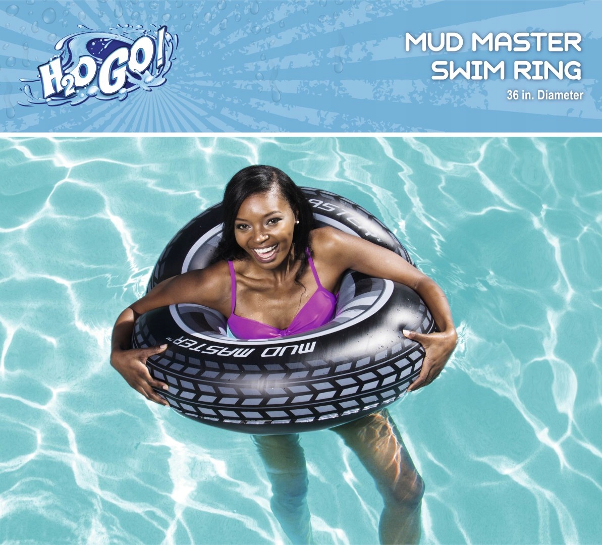 BESTWAY 36016 Koło dmuchane do pływania opona 91cm Marka Intex