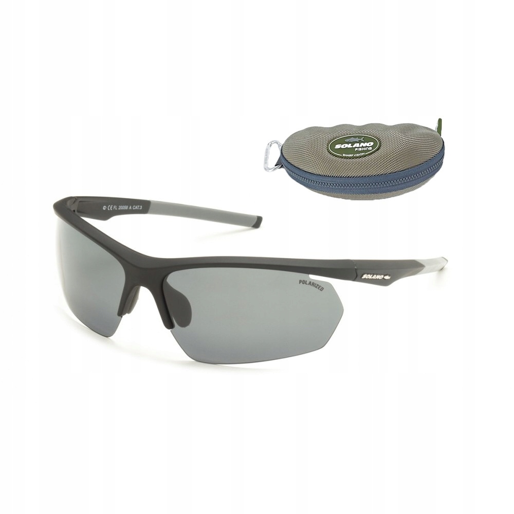 OKULARY POLARYZACYJNE SOLANO + ETUI FL 20058A