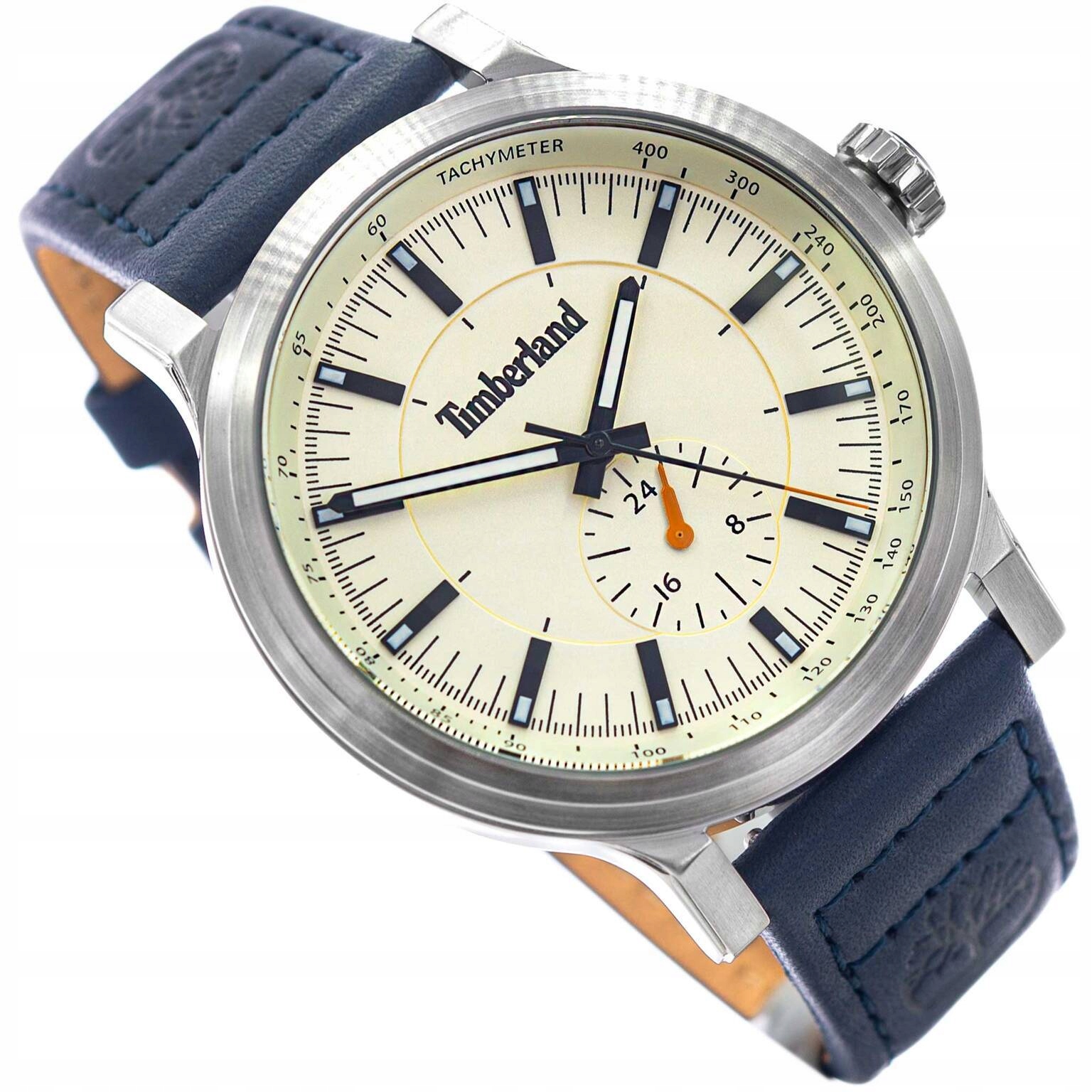 Pánské Hodinky Timberland TDWGF2231005 Driscoll Tmavě Modré S Řemínkem Neobrite