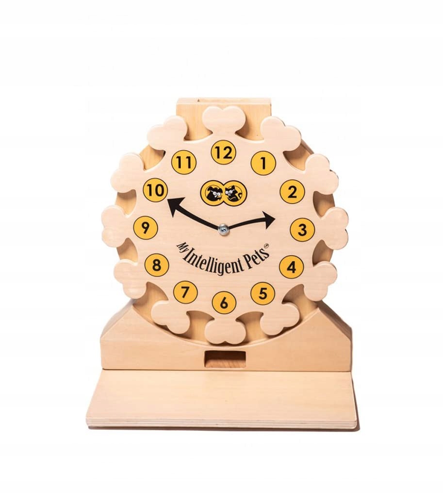 My Intelligent Pets dřevěný hlavolam Clock