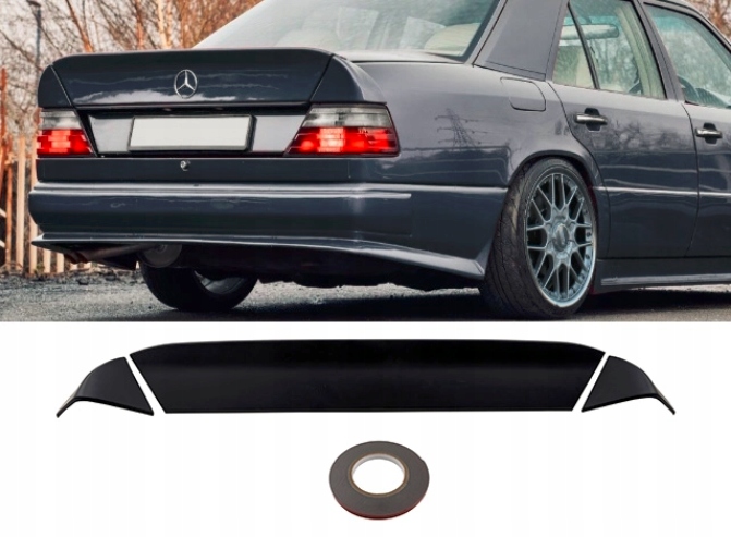 Mercedes W124 Pakiet AMG zderzaki progi spoiler Bodykit W124 1985-1995 ABS! Kolor do lakierowania