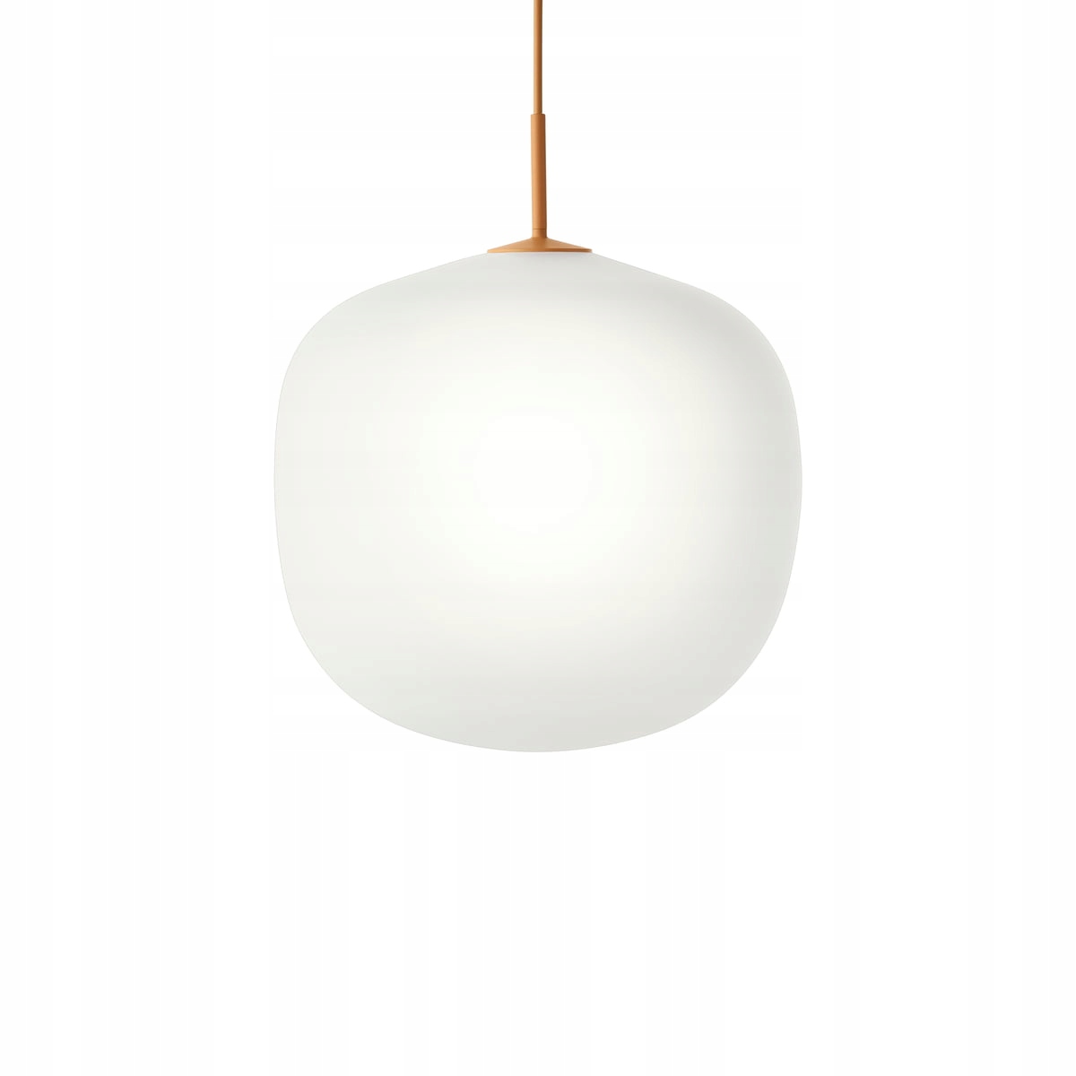 Muuto Rime Závesná lampa 45 cm oranžová Opál