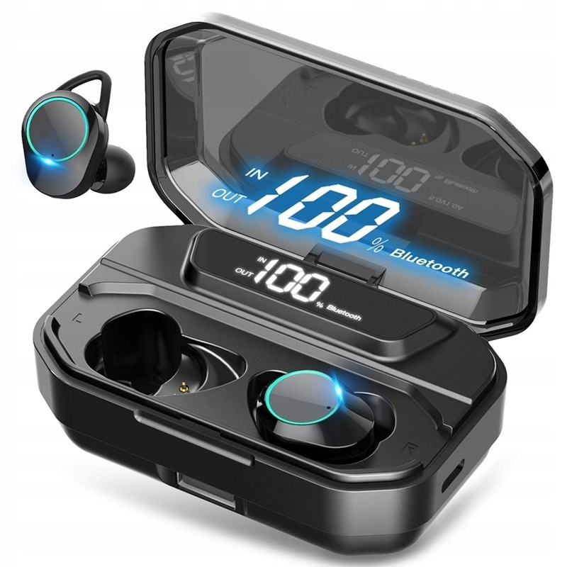 

Słuchawki Bezprzewodowe Bluetooth Douszne Sportowe