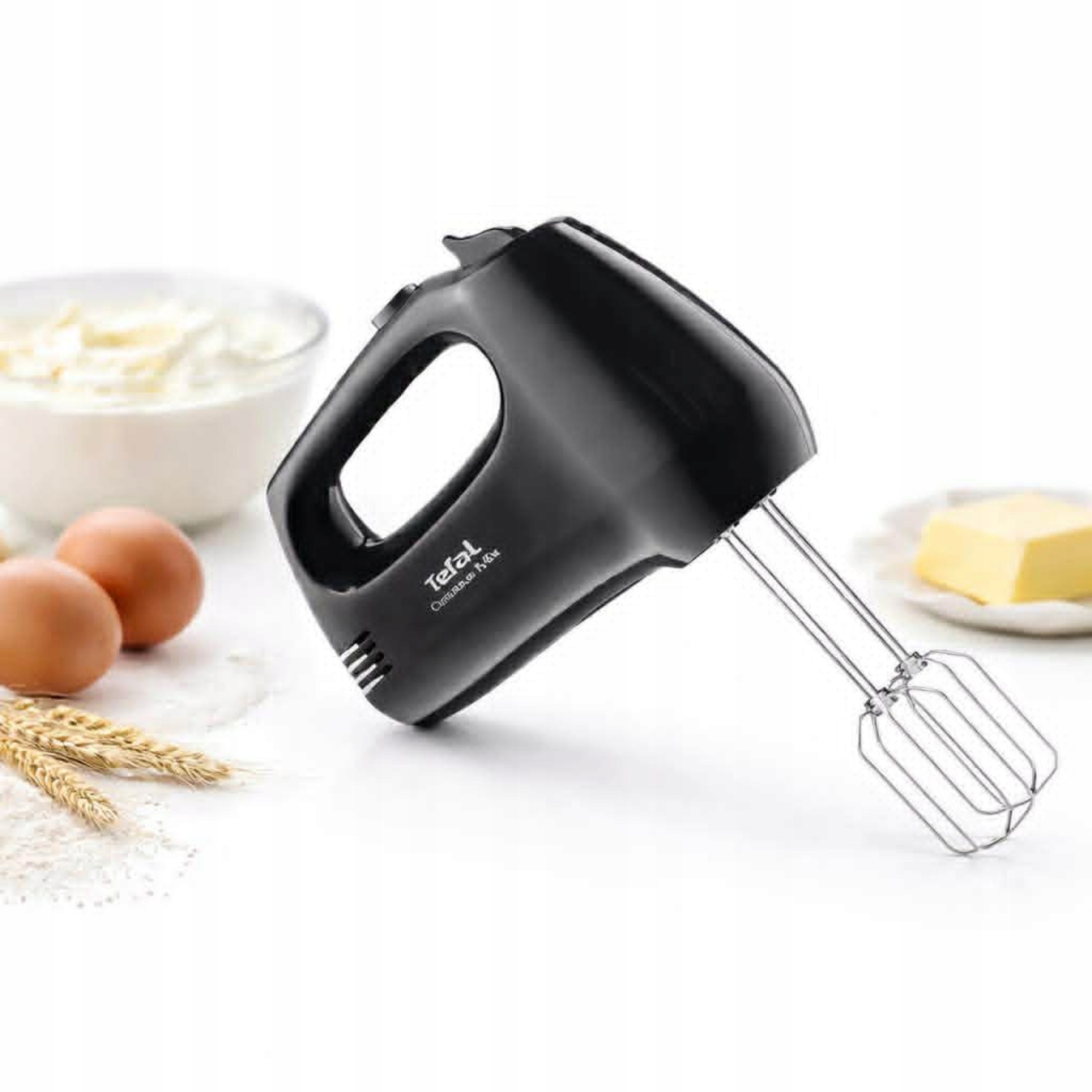 Solidny Mikser Ręczny Tefal HT31W838 300 W czarny 5 Prędkości+turbo