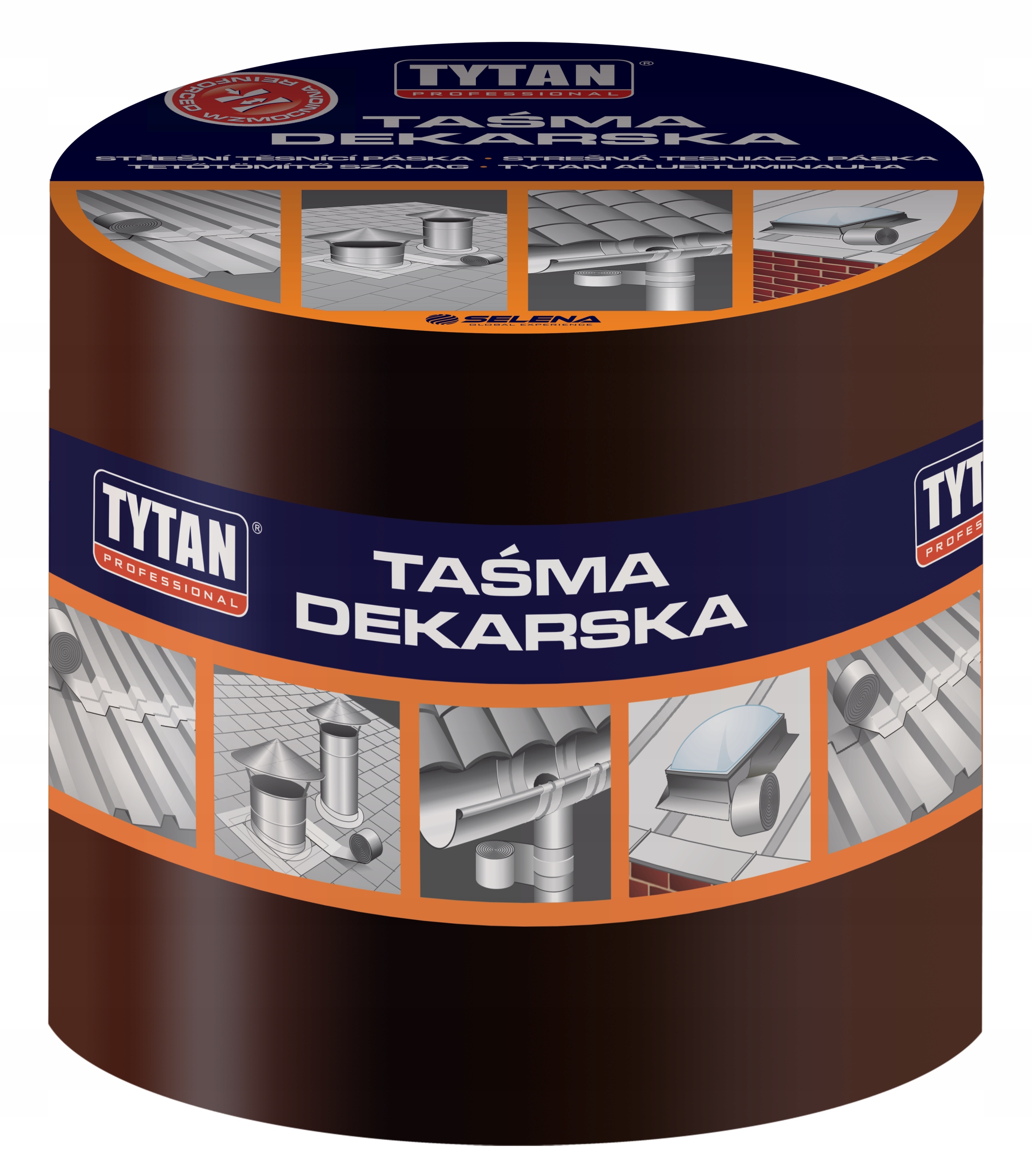 

Taśma dekarska bitum Tytan 15cm*10mb Brązowy