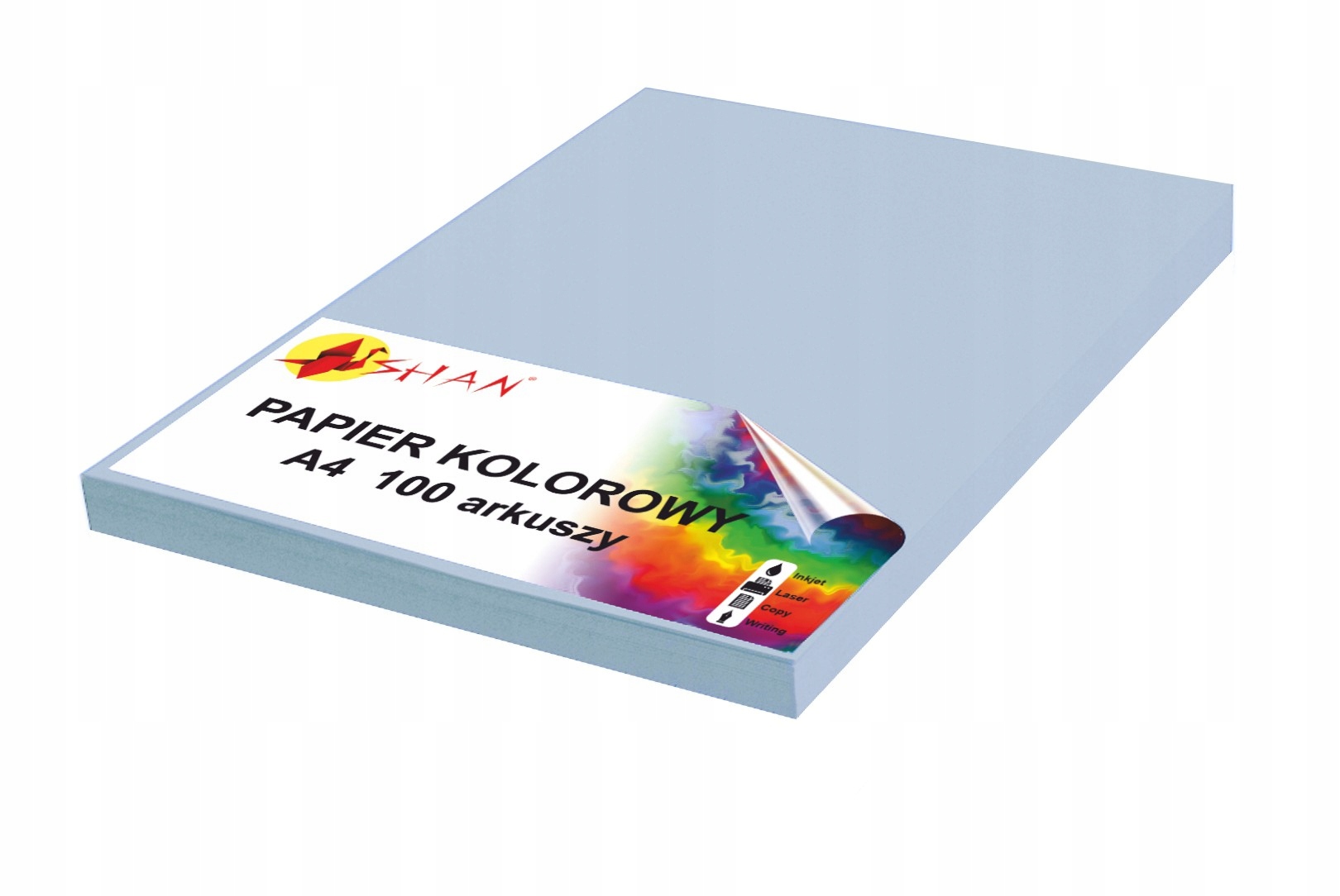 

Papier kolorowy A4 120g niebieski pastel3 100 ark