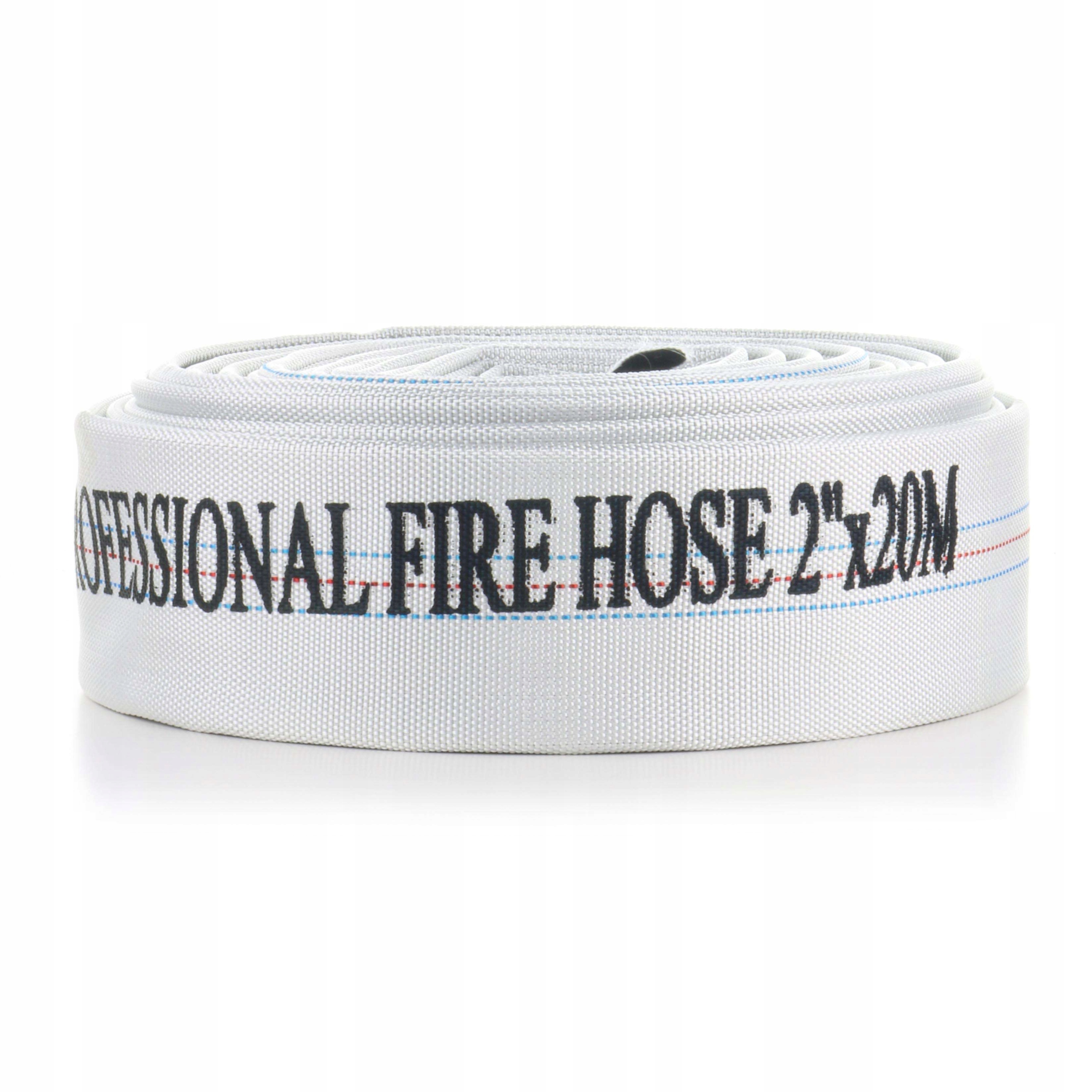 Wąż strażacki 2 cale 20 m do wody brudnej i czystej Profesjonalny