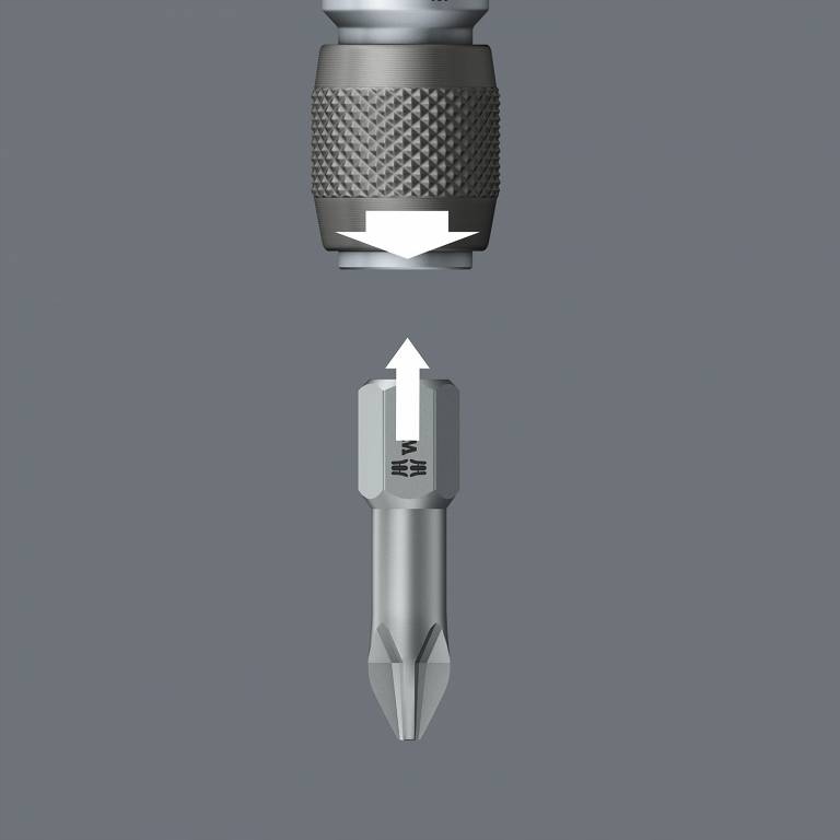 Adapter do bitów na kwadrat 1/4 WERA 042750 Marka Wera