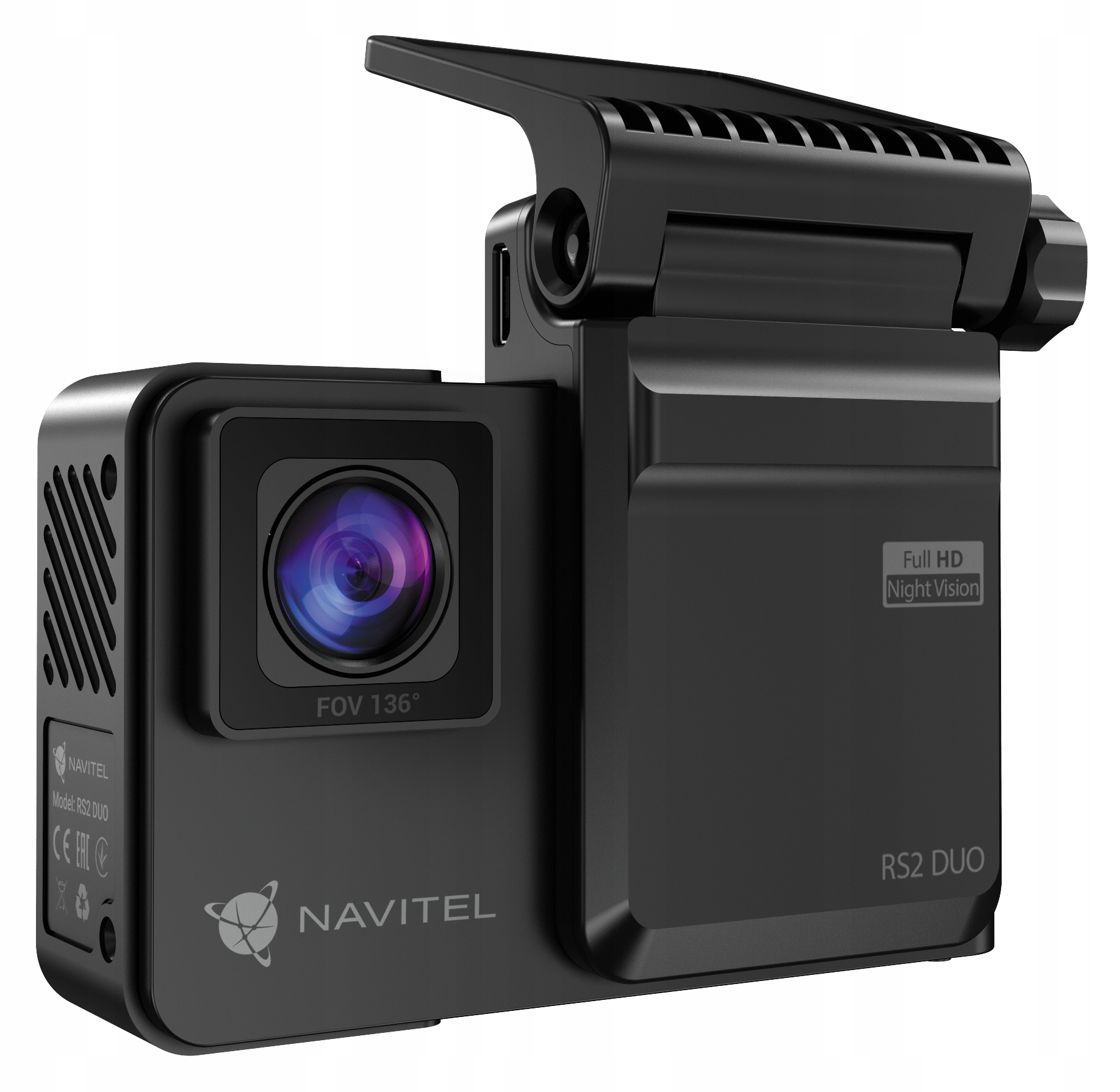 NAVITEL RS2 DUO wideorejestrator DWIE KAMERY