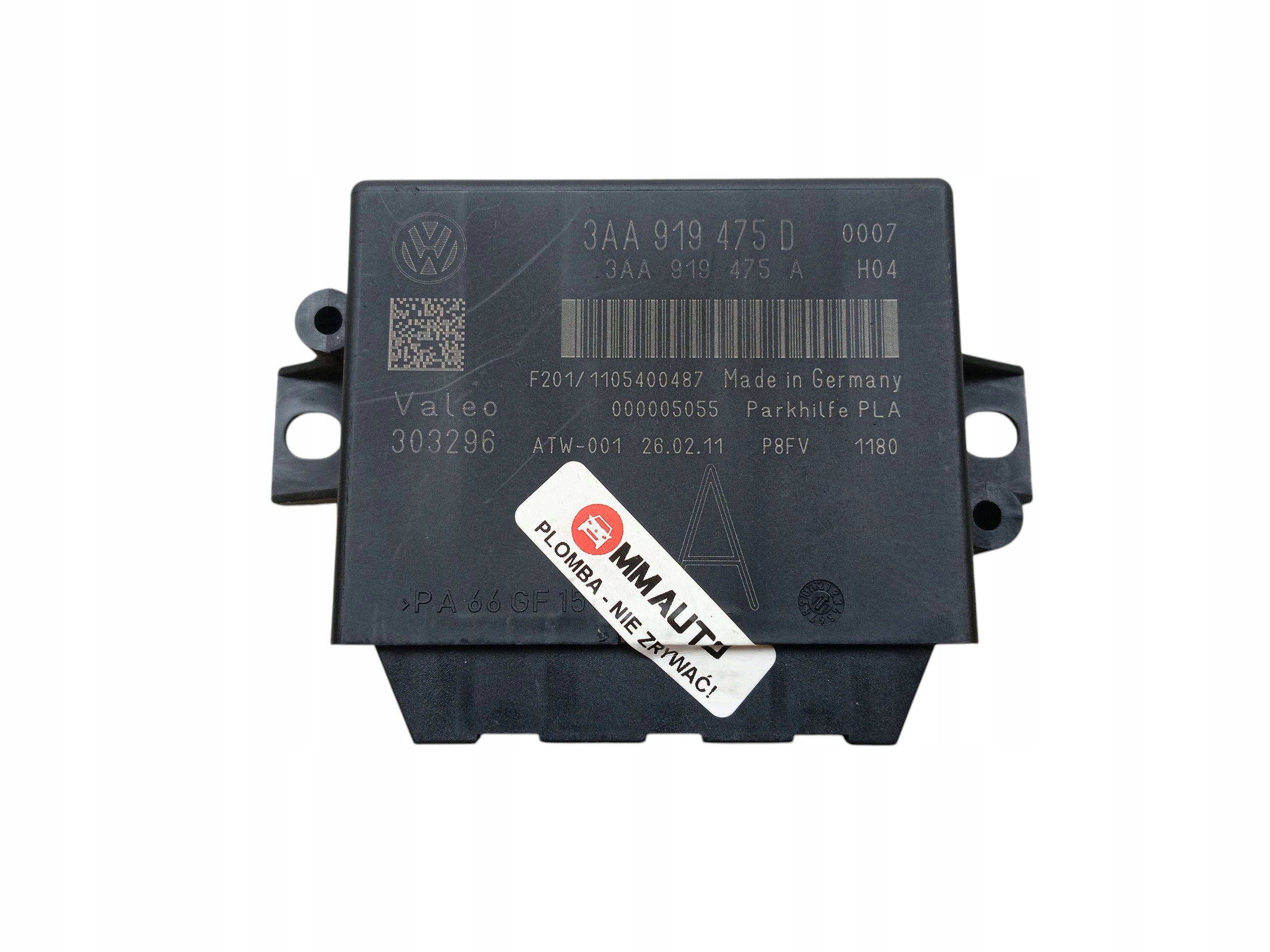 modulo Centralina PDC VOLKSWAGEN PASSAT B7 (2010-2014) 3AA919475D