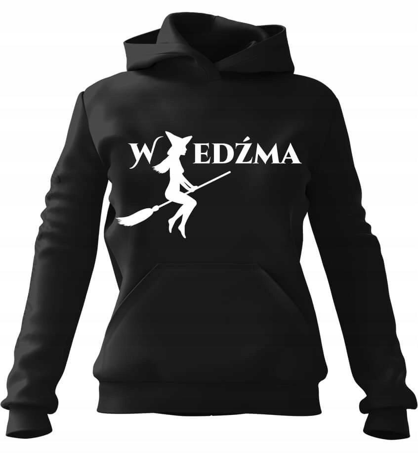 Dámská mikina s kapucí Mikina Black Witch L
