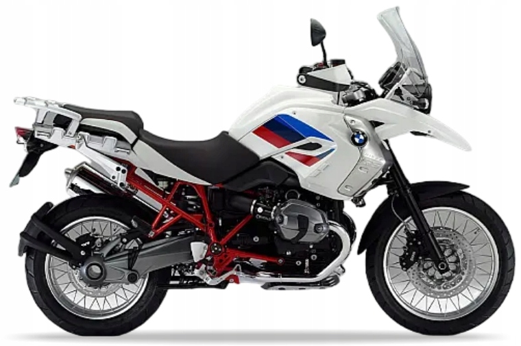 Samolepky Na Motocykl Juula Pro Bmw R 1200 Gs 2011-2012 Bílé X274A Rallye