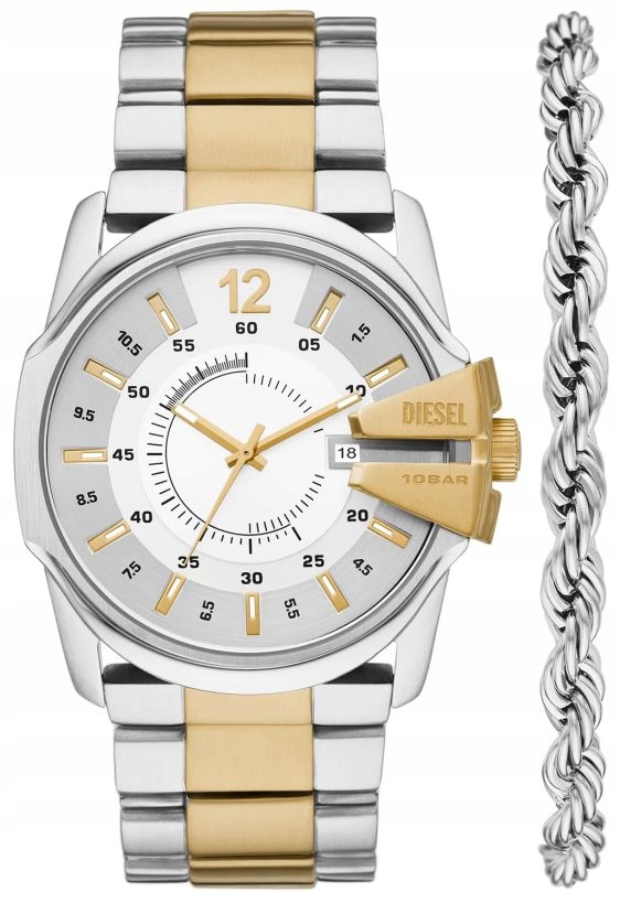 Originální Pánské Hodinky Diesel DZ2182SET Sada S Náramkem +box 45mm