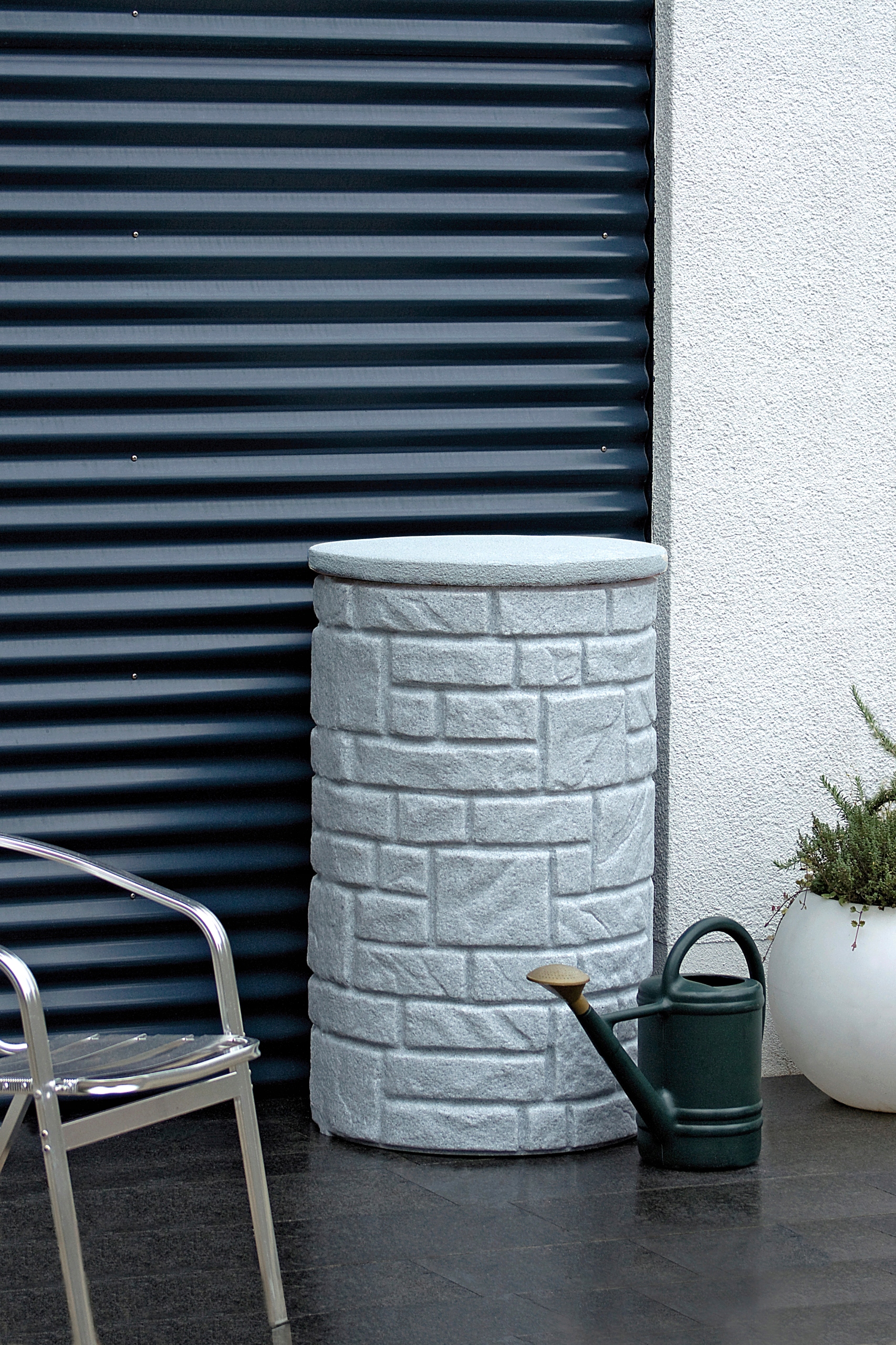 Zbiornik ozdobny na deszczówkę - ARCADO 230 Szerokość produktu 60 cm