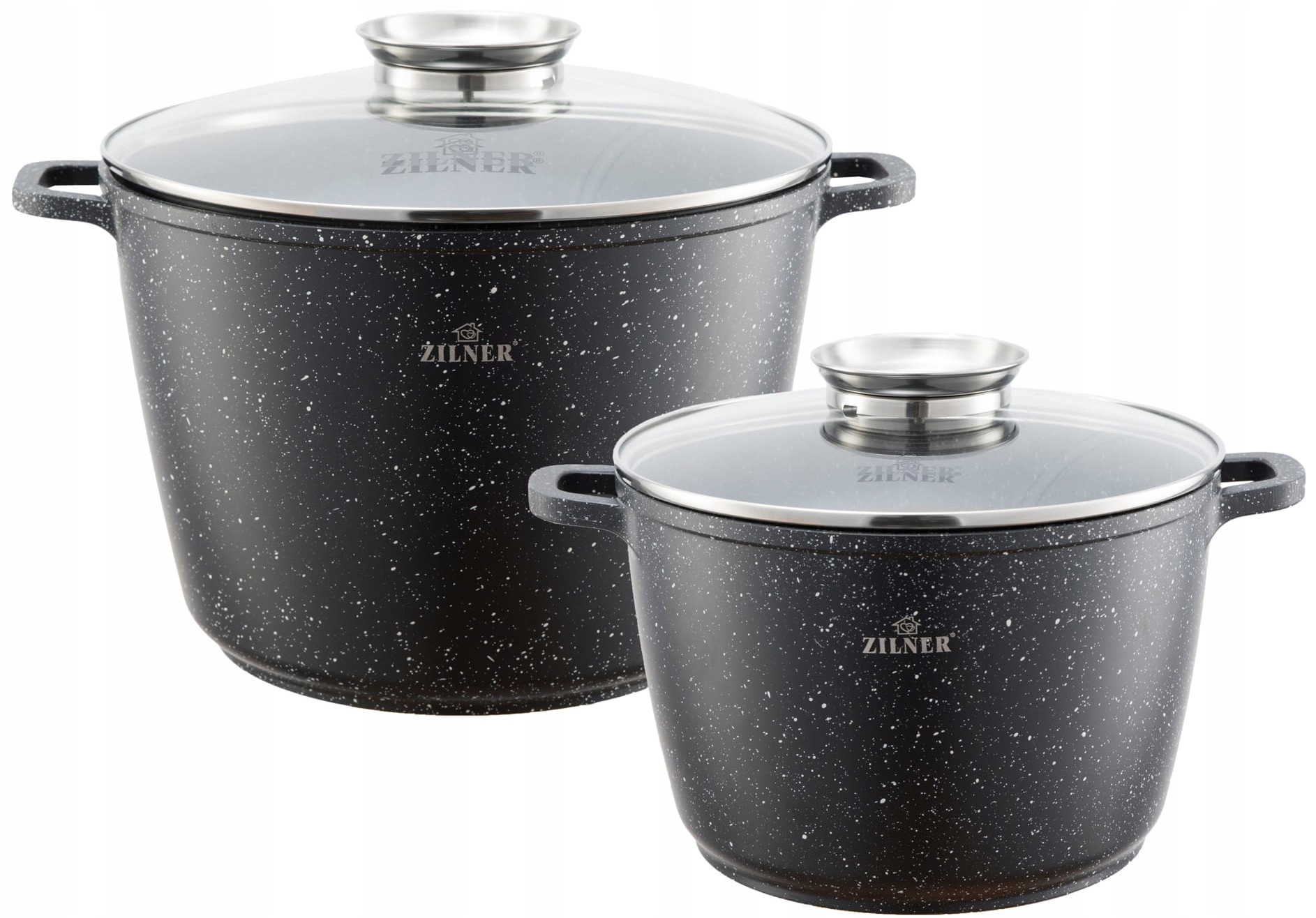 

Zestaw Komplet Garnków 4EL Garnki Duże Indukcja