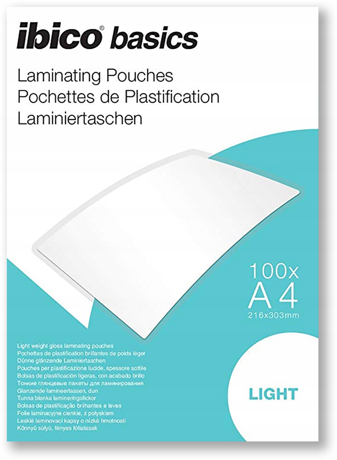 

Folia Laminacyjna Do Laminowania A4 2x75 µm 100str