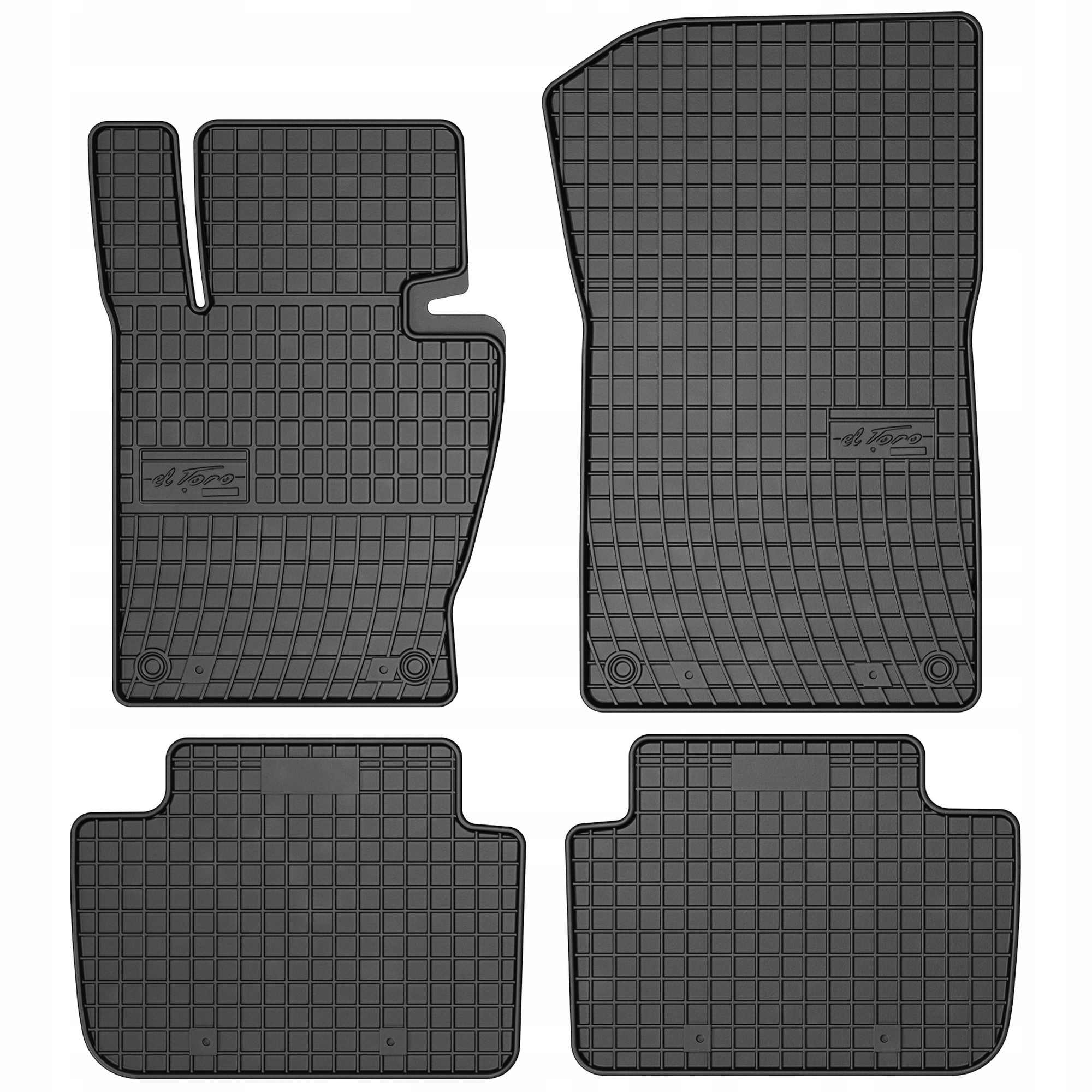 Коврики Фрогум резиновые Et0667-1 4 el.