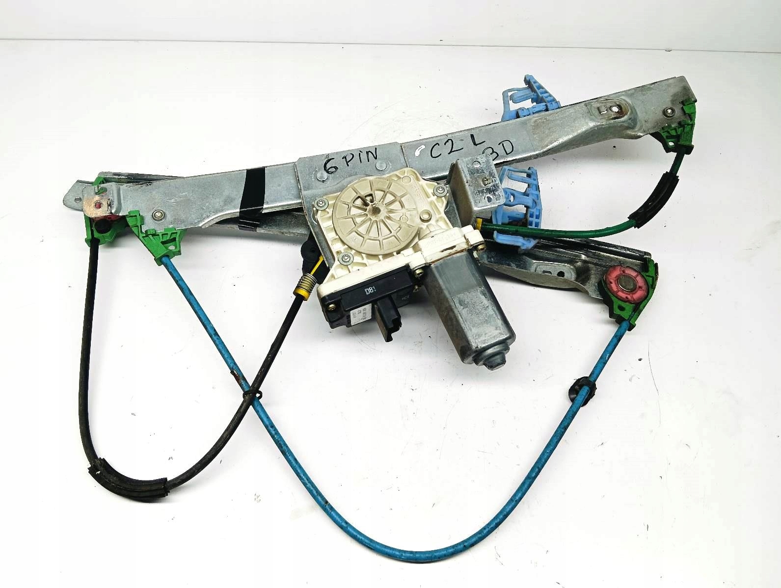 mechanism windows electrical left 6 Pin Citroen C2 03r G9641241380