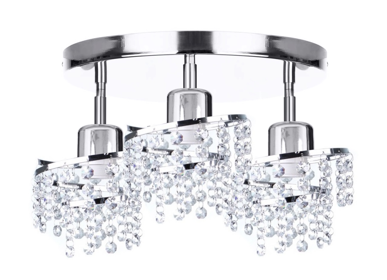 Lampa Wisząca Nowoczesna Żyrandol Kryształowa