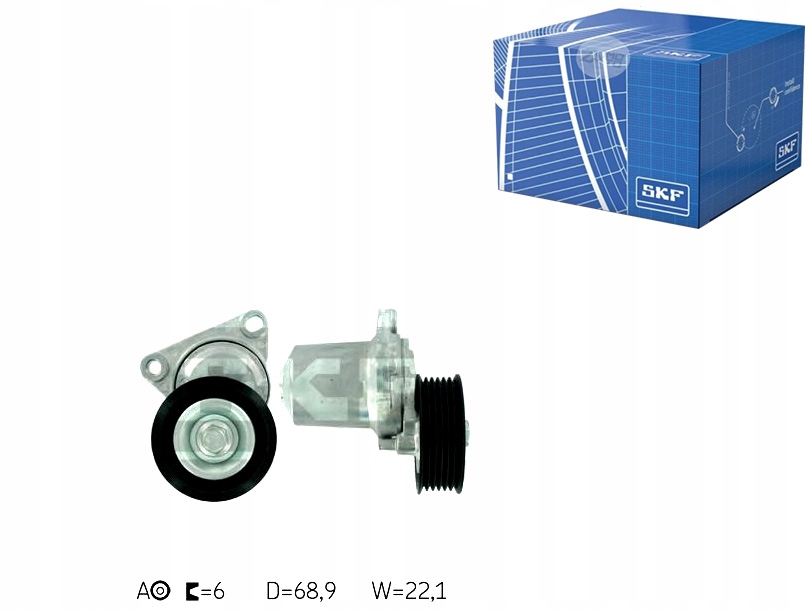 Skf Váleček Napínáku Klínového Řemene Skf, Vkm 64002
