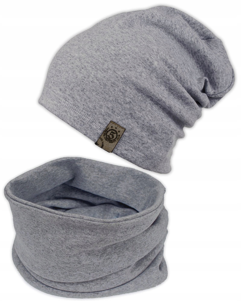 

Komplet Podwójny Czapka + Tuba komin r. XL