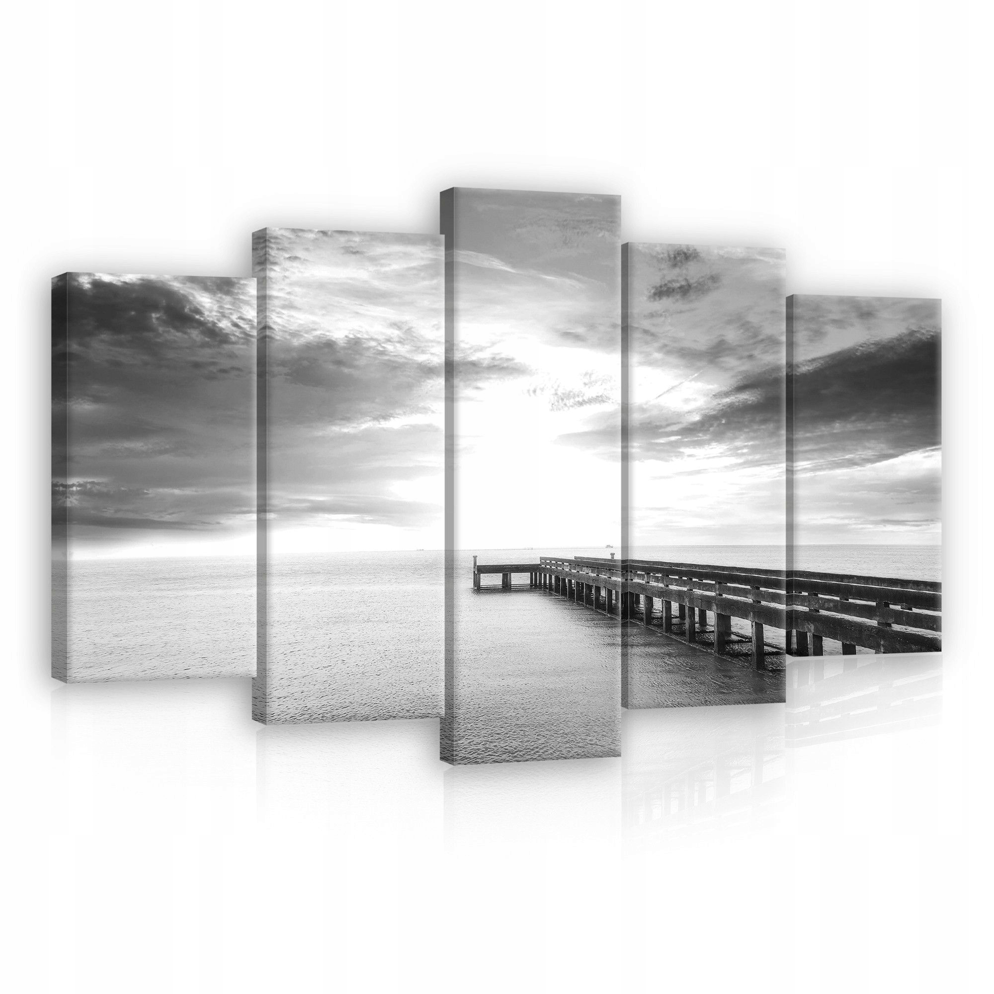 Obraz 100x60 Moře nebe mraky příroda klid krajina prostor