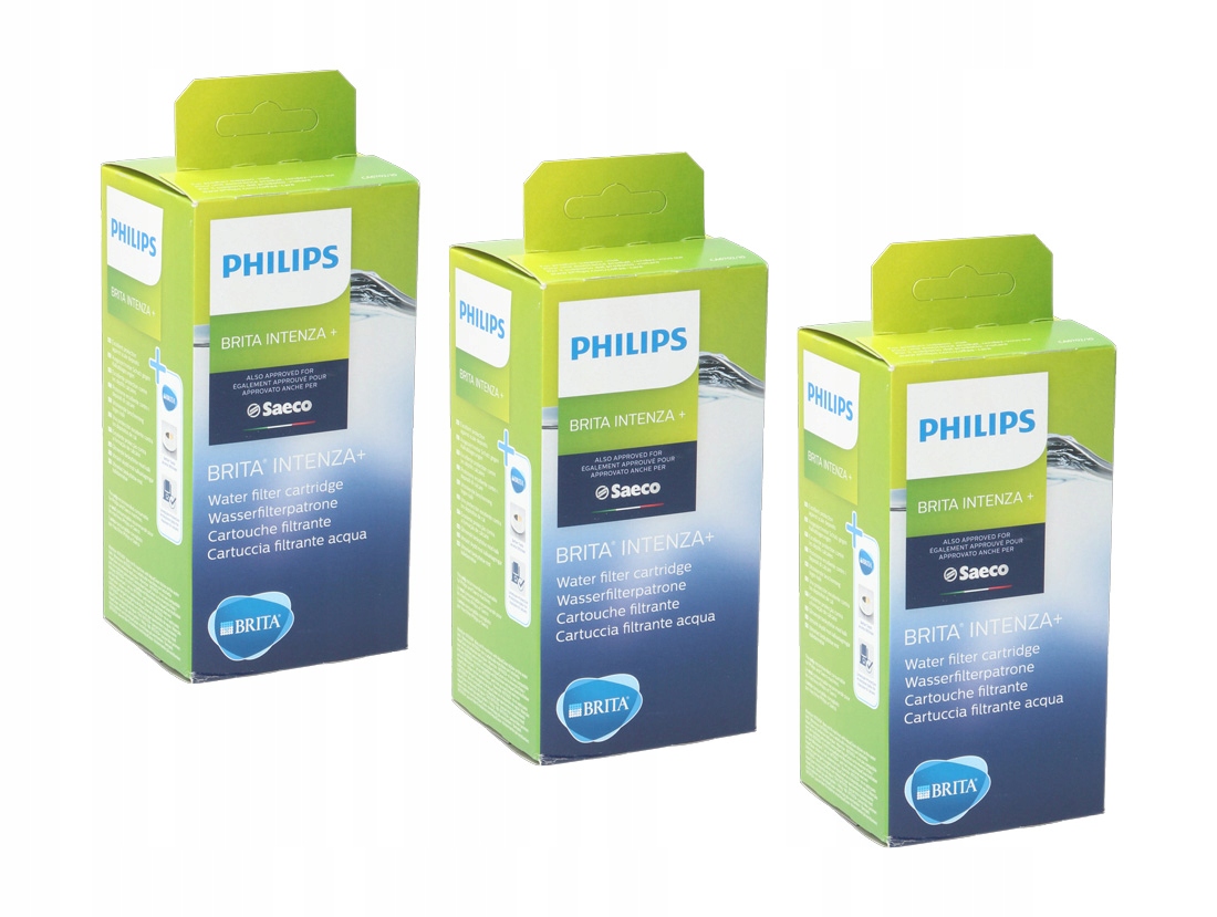 

3x Filtr ekspres Saeco Brita Intenza+ CA6702