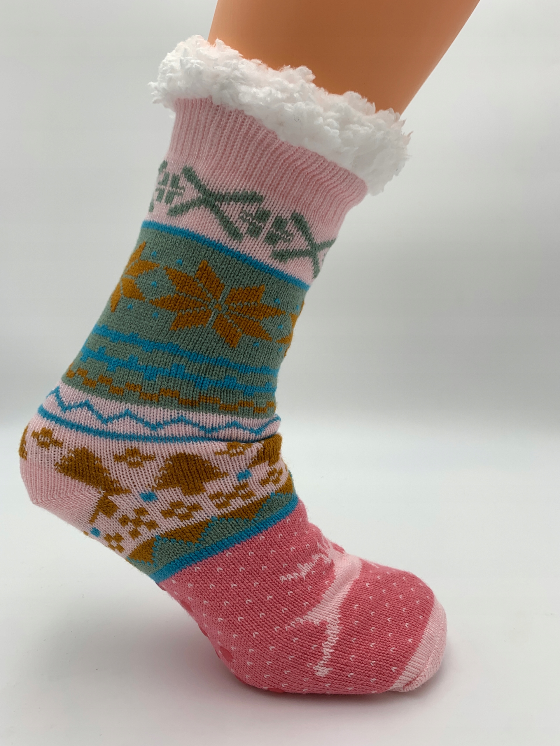 Skarpetki Zimowe Damskie Grube Norweskie Prezent Rozmiar 38-42