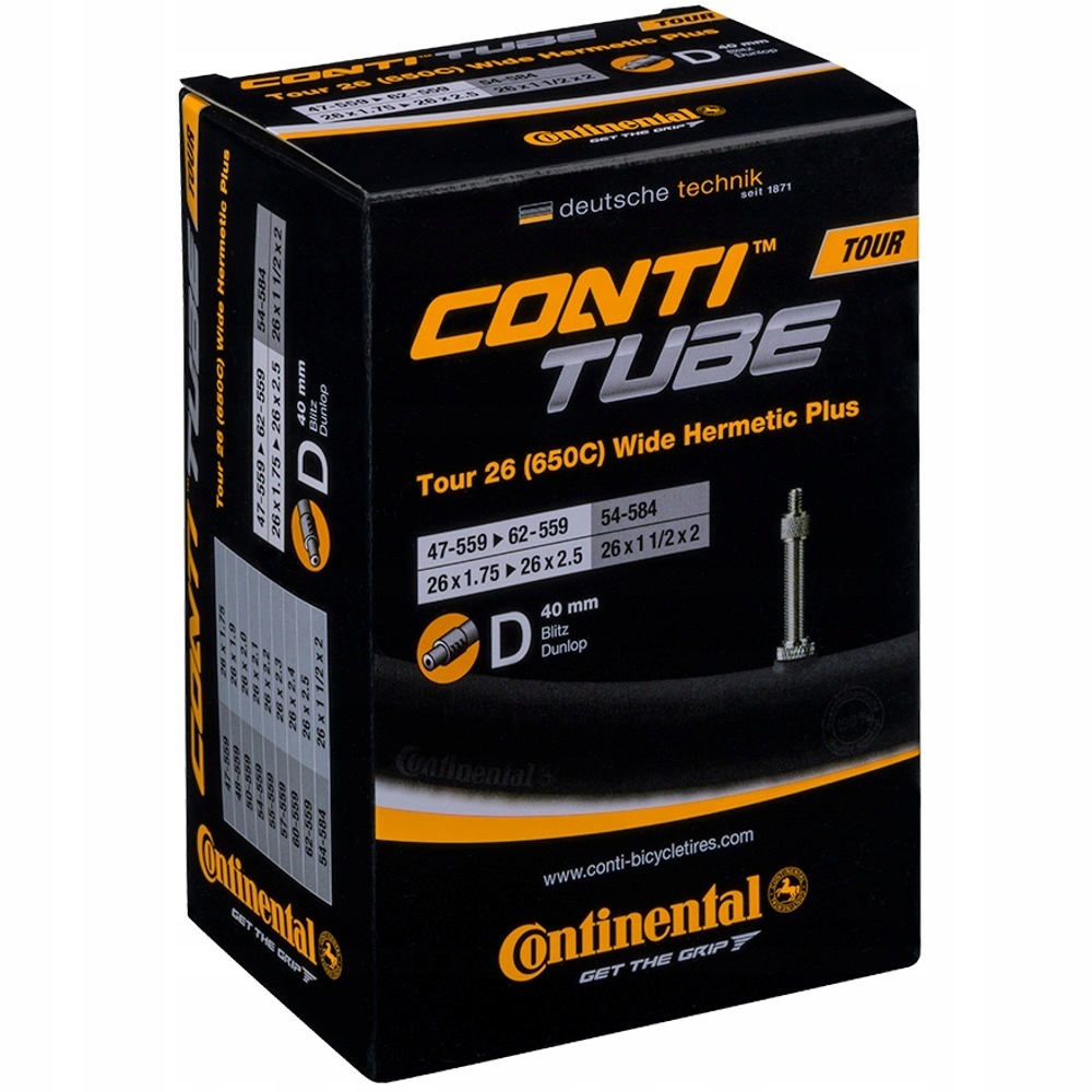 Dętka Continental Wide Hermetic 26"